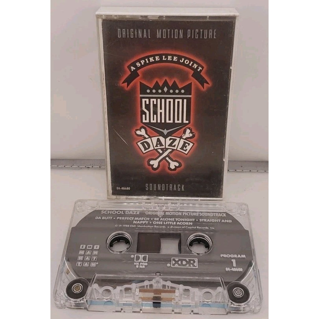 School Daze Original Motion Picture Soundtrack Cassette Tape 11 Songs 80s
