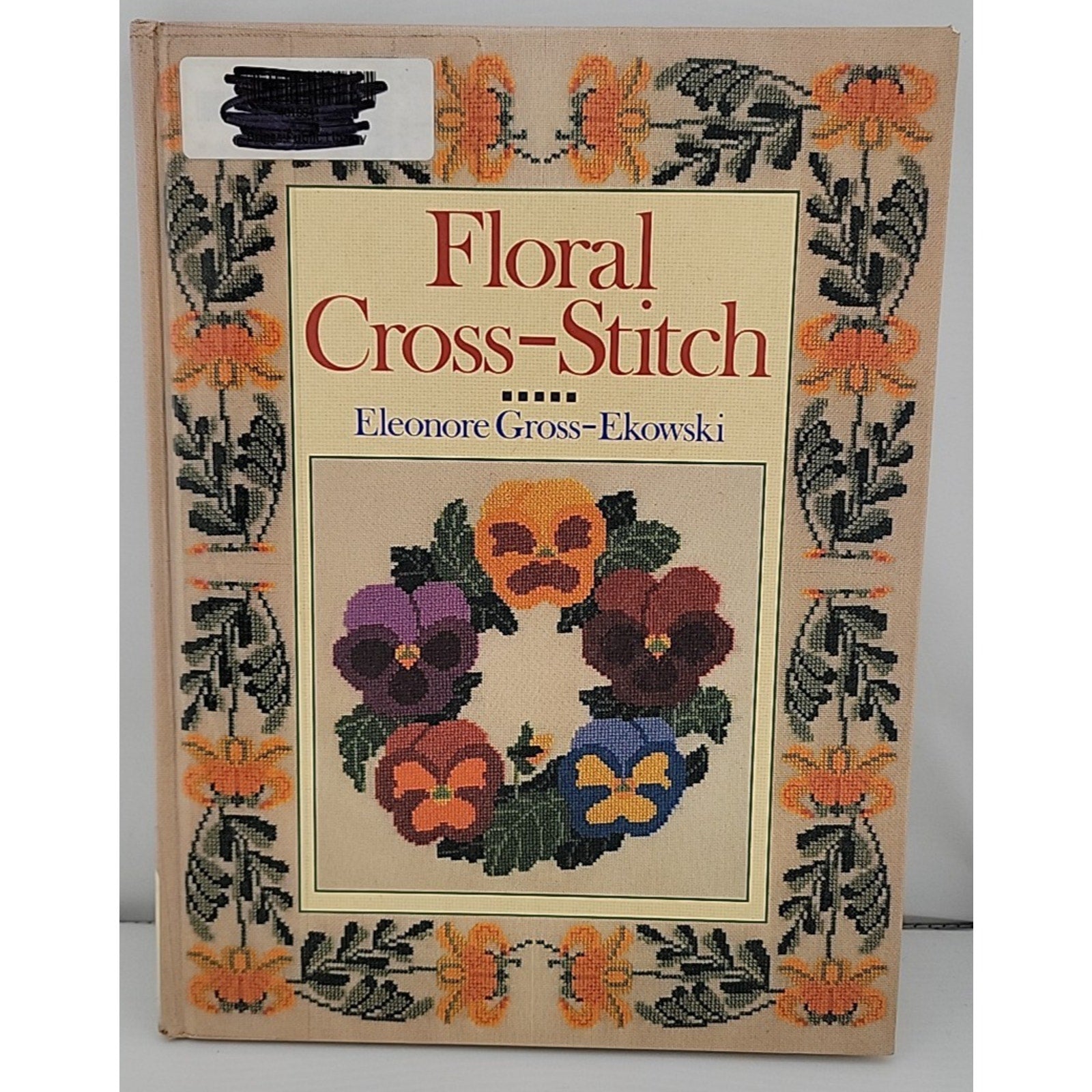 Floral Cross-Stitch Paperback Eleonore Gross-Ekowski