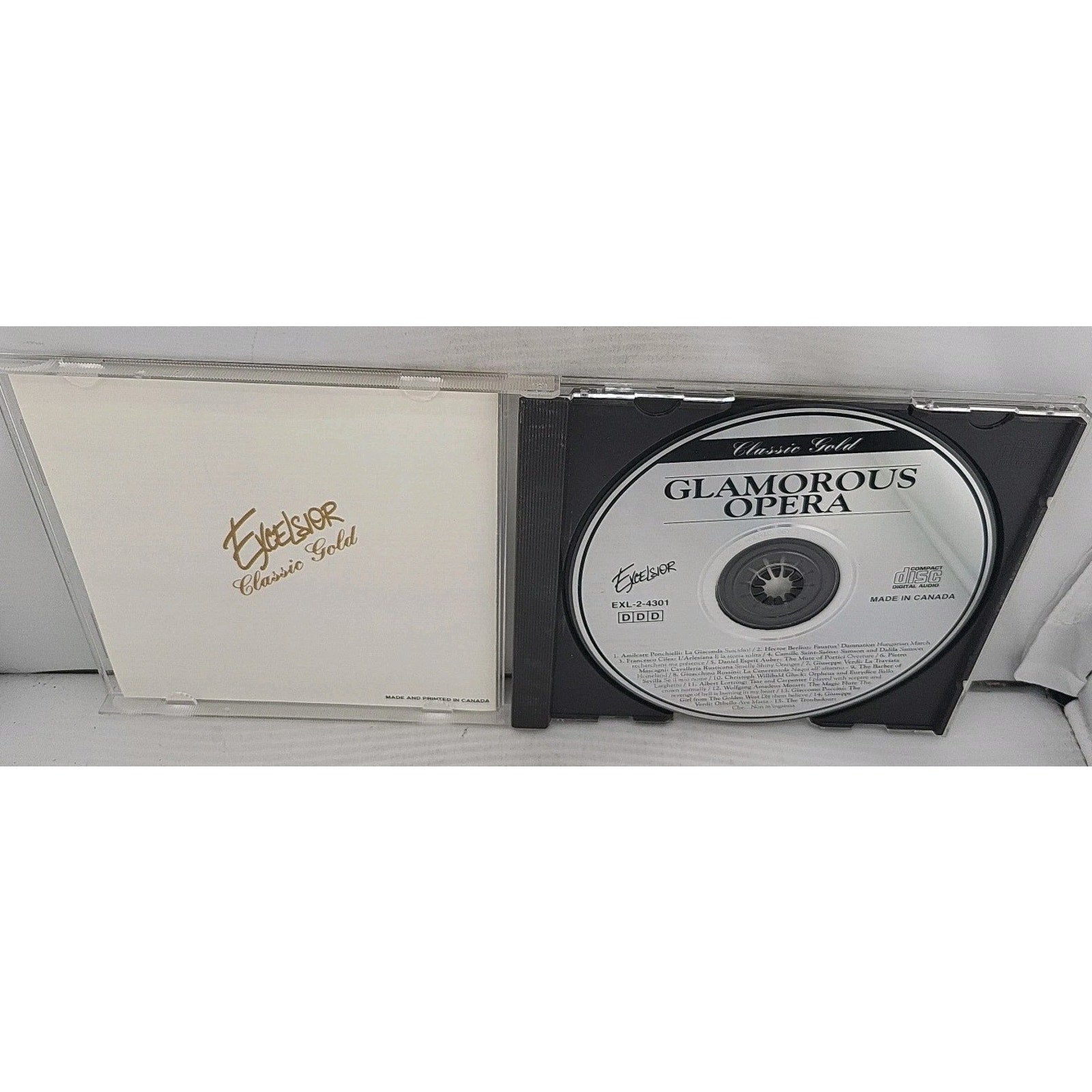 Excelsior Classic Gold Glamorous Opera CD