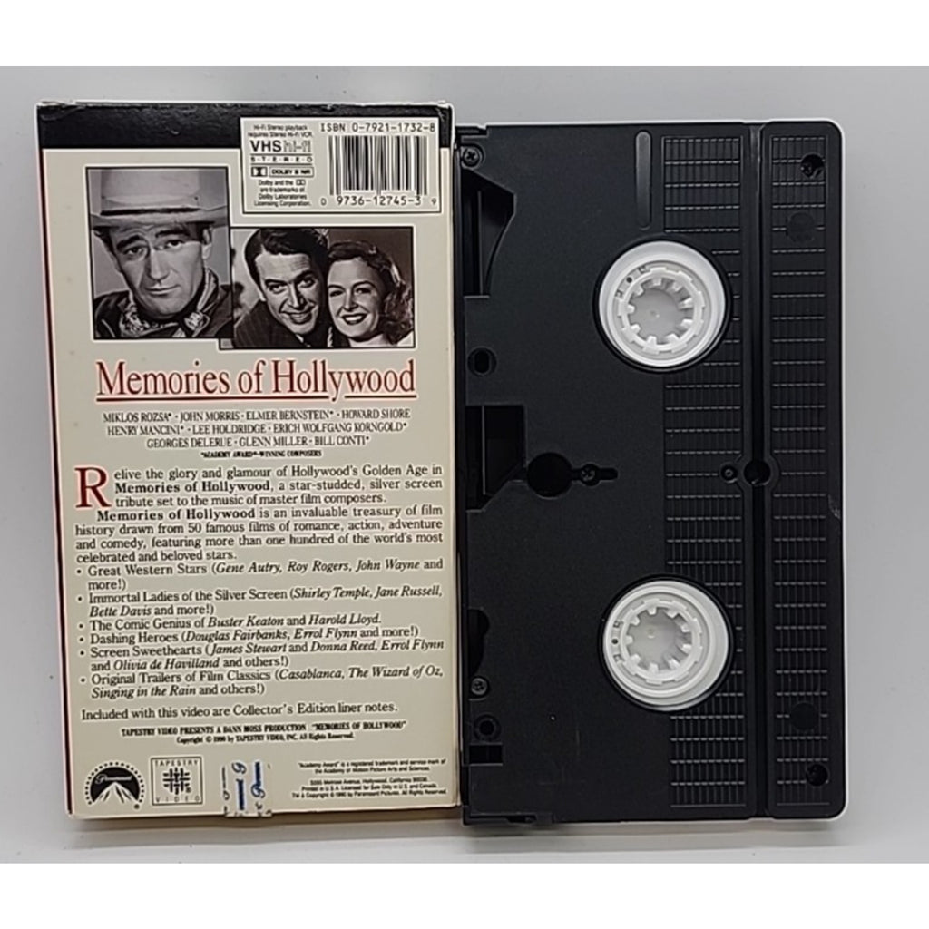 Memories of Hollywood (VHS, 1990)