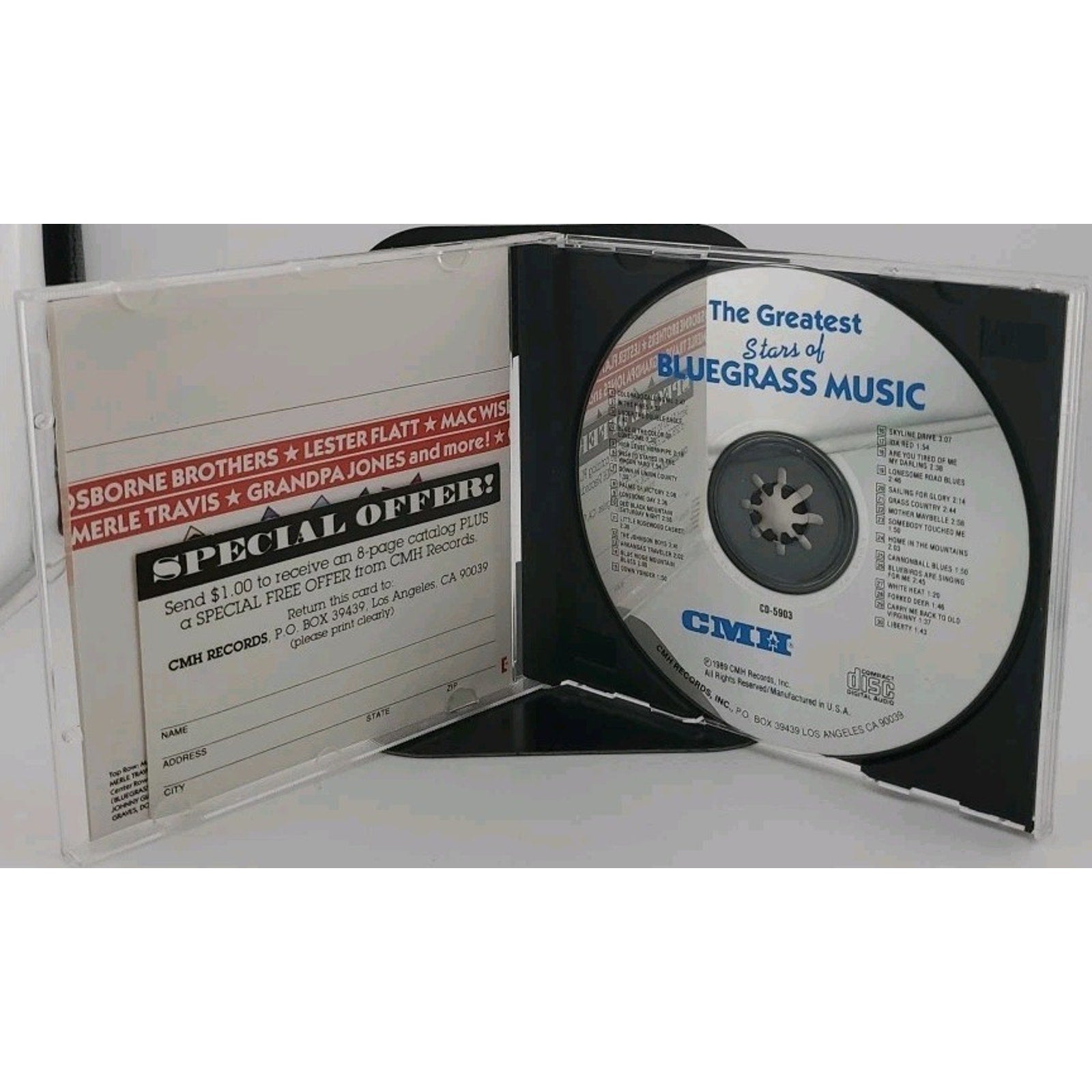 Stars of Bluegrass Music by Various (CD, 1995)