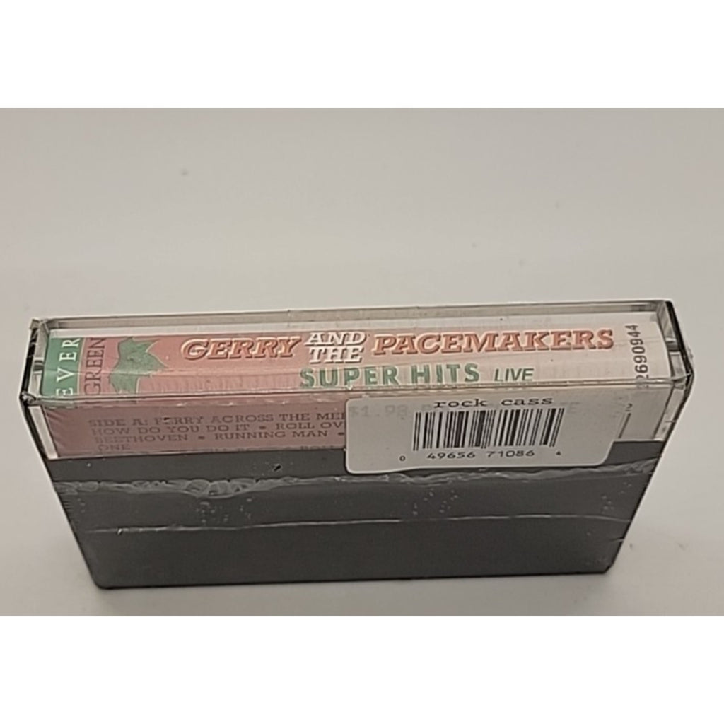 Gerry And The Pacemakers - Super Hits Live (Cassette, Evergreen) *Brand New*