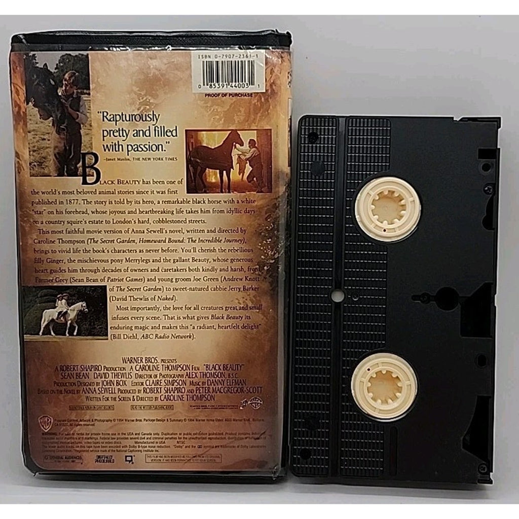 Black Beauty (VHS, 1994, Clamshell)