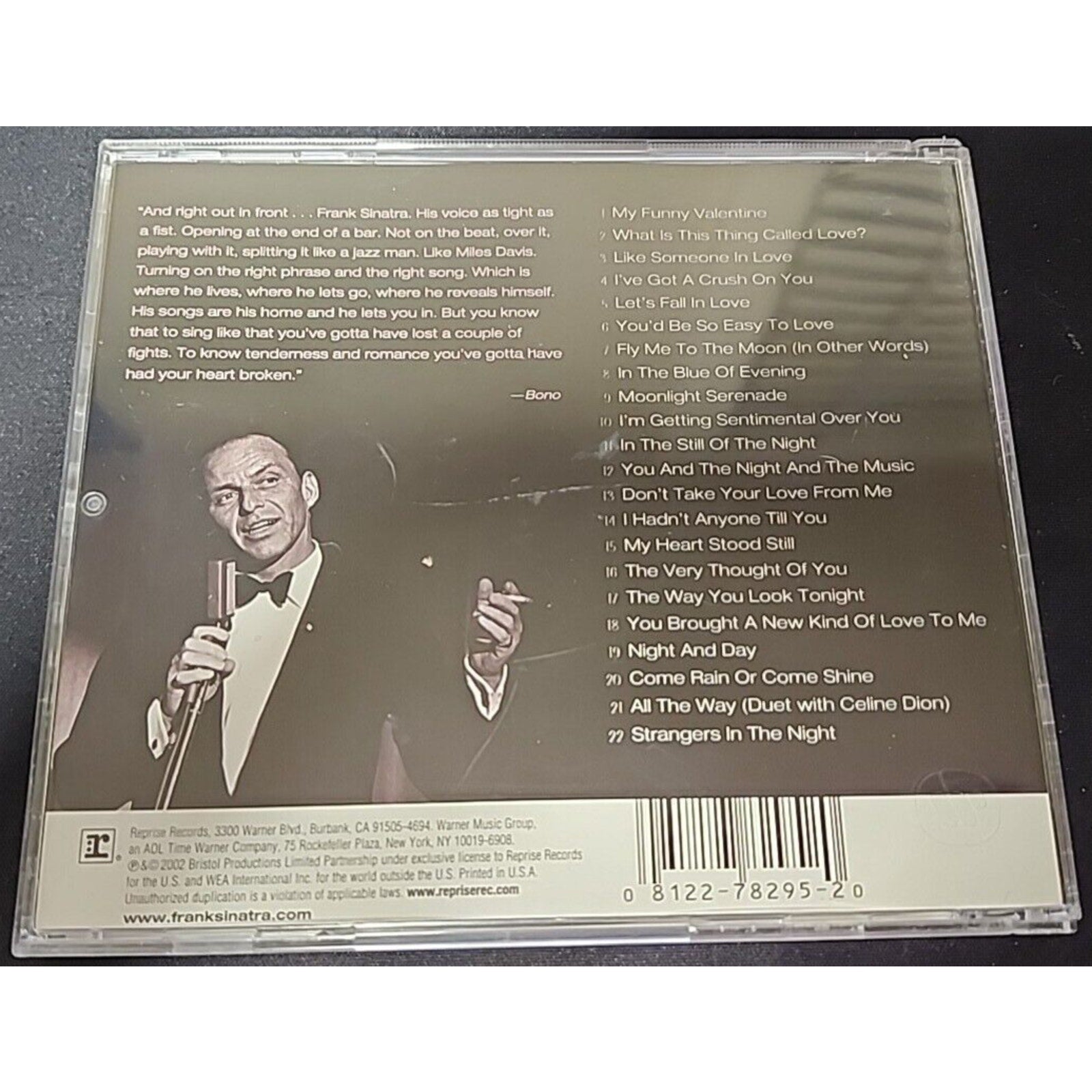 Greatest Love Songs by Frank Sinatra (CD, 2002)