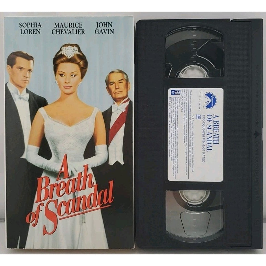 A Breath of Scandal (VHS, 1993)