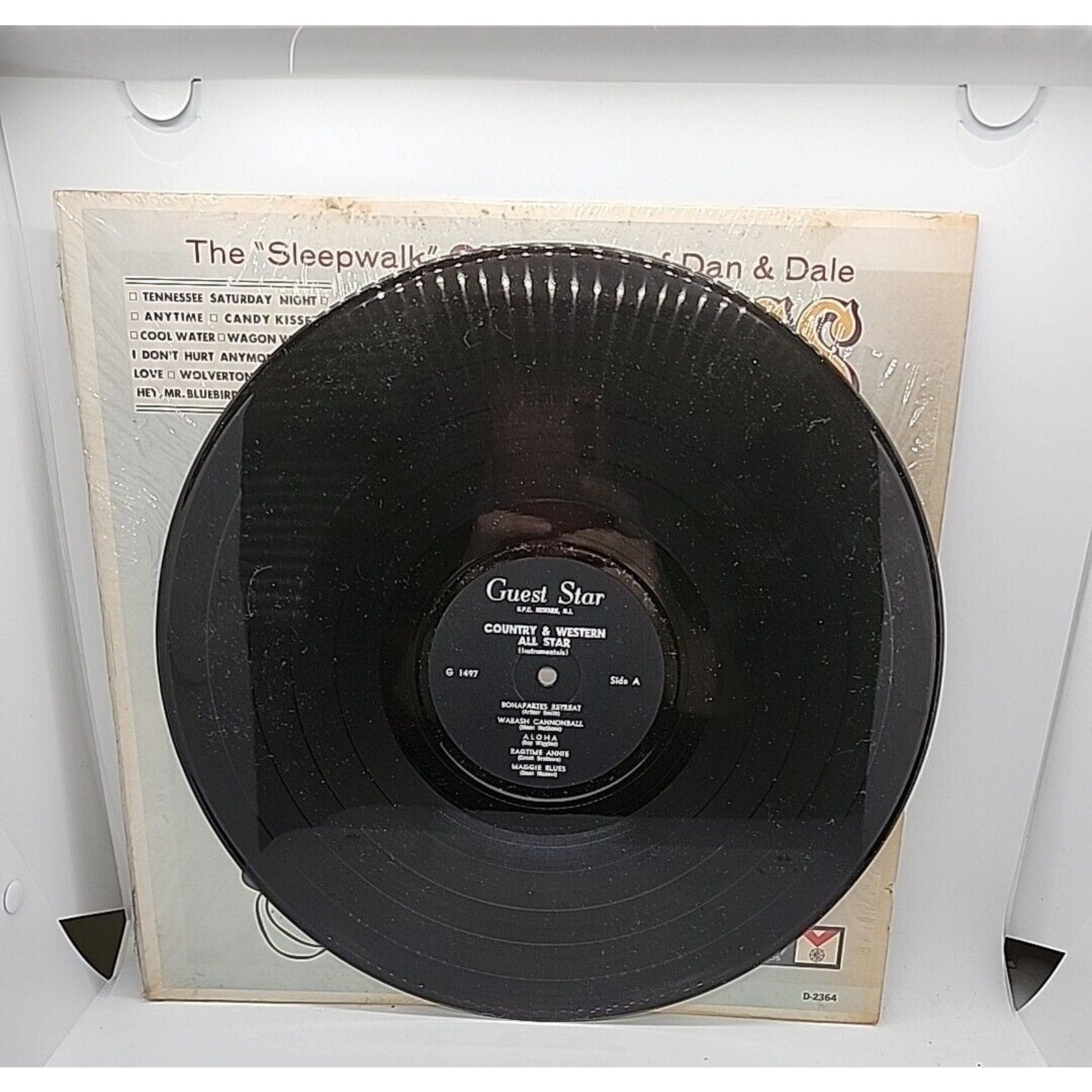 The “Sleepwalk” Guitars Of Dan & Dale Country & Western Hits (Record)
