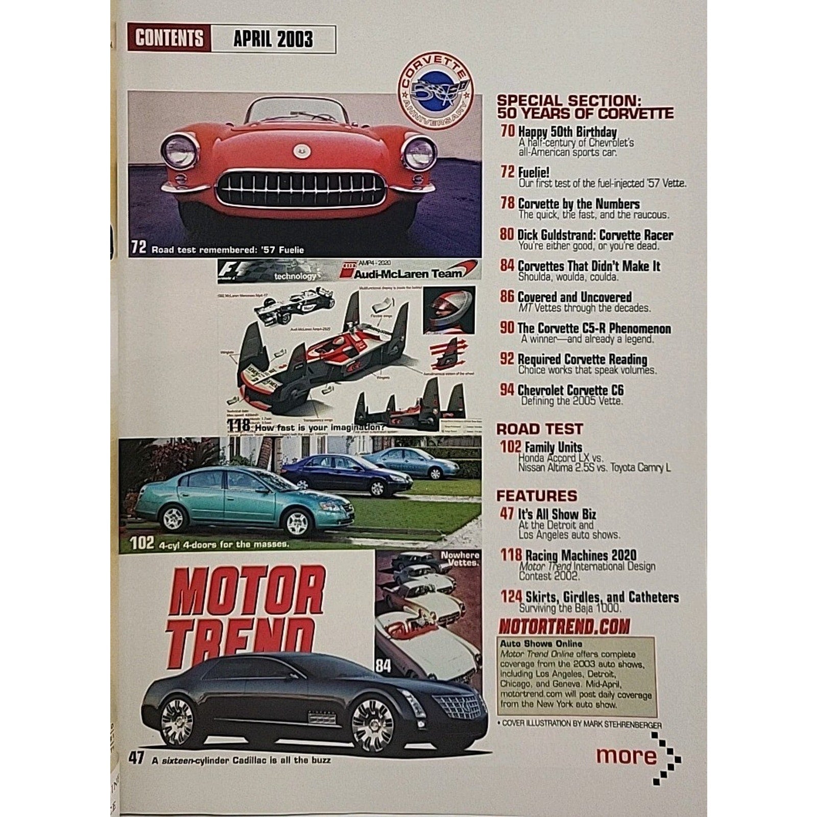 Motor Trend Magazine April 2003
