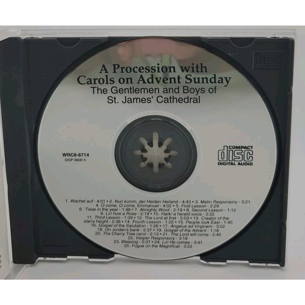 St. James' Cathedral A Procession With Carols On Advent Sunday (CD)