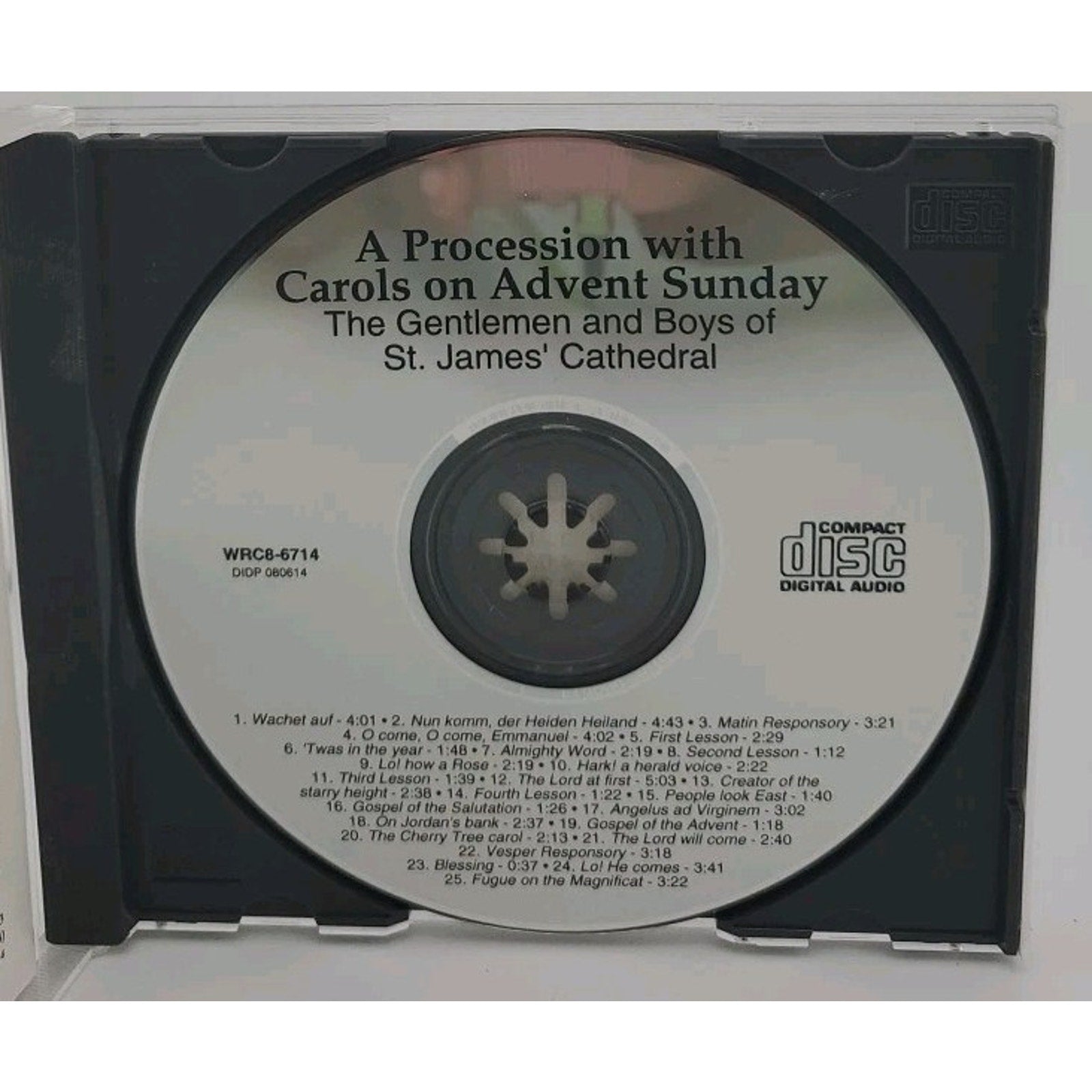 St. James' Cathedral A Procession With Carols On Advent Sunday (CD)