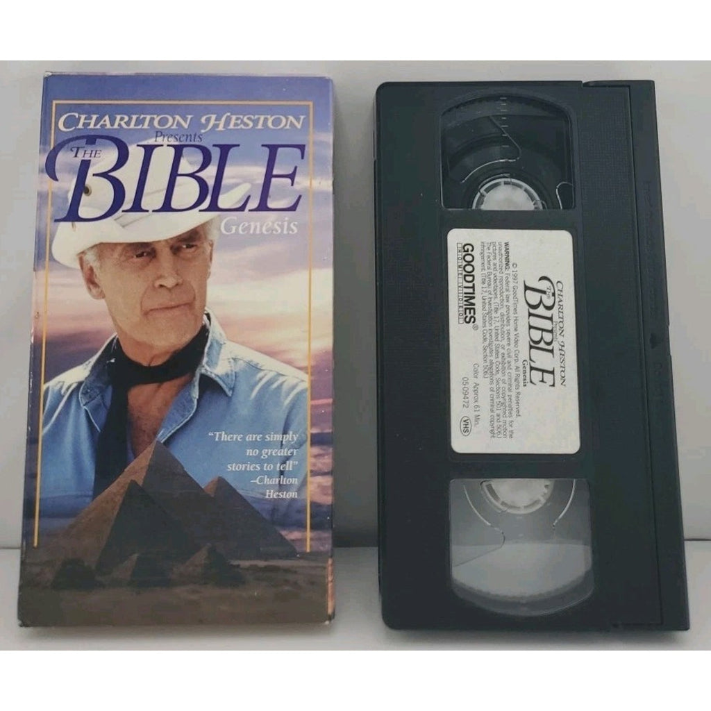Charlton Heston Presents the Bible - Genesis (VHS)