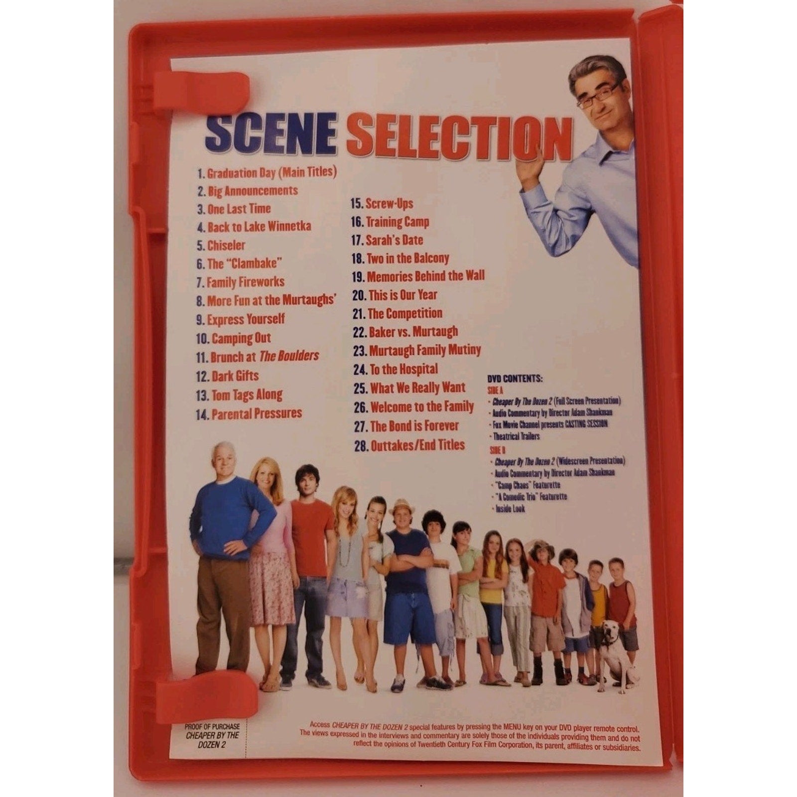Cheaper By the Dozen 2 (DVD, 2006, Canadian Dual Side)