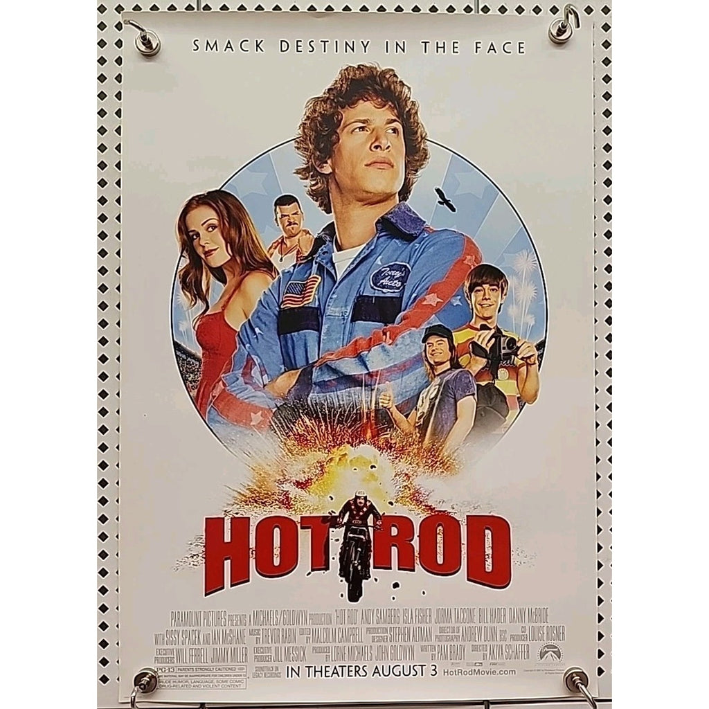 Hot Rod Movie Poster 1 Sided Mini Sheet 13x20 Adam Samberg Isla Fisher