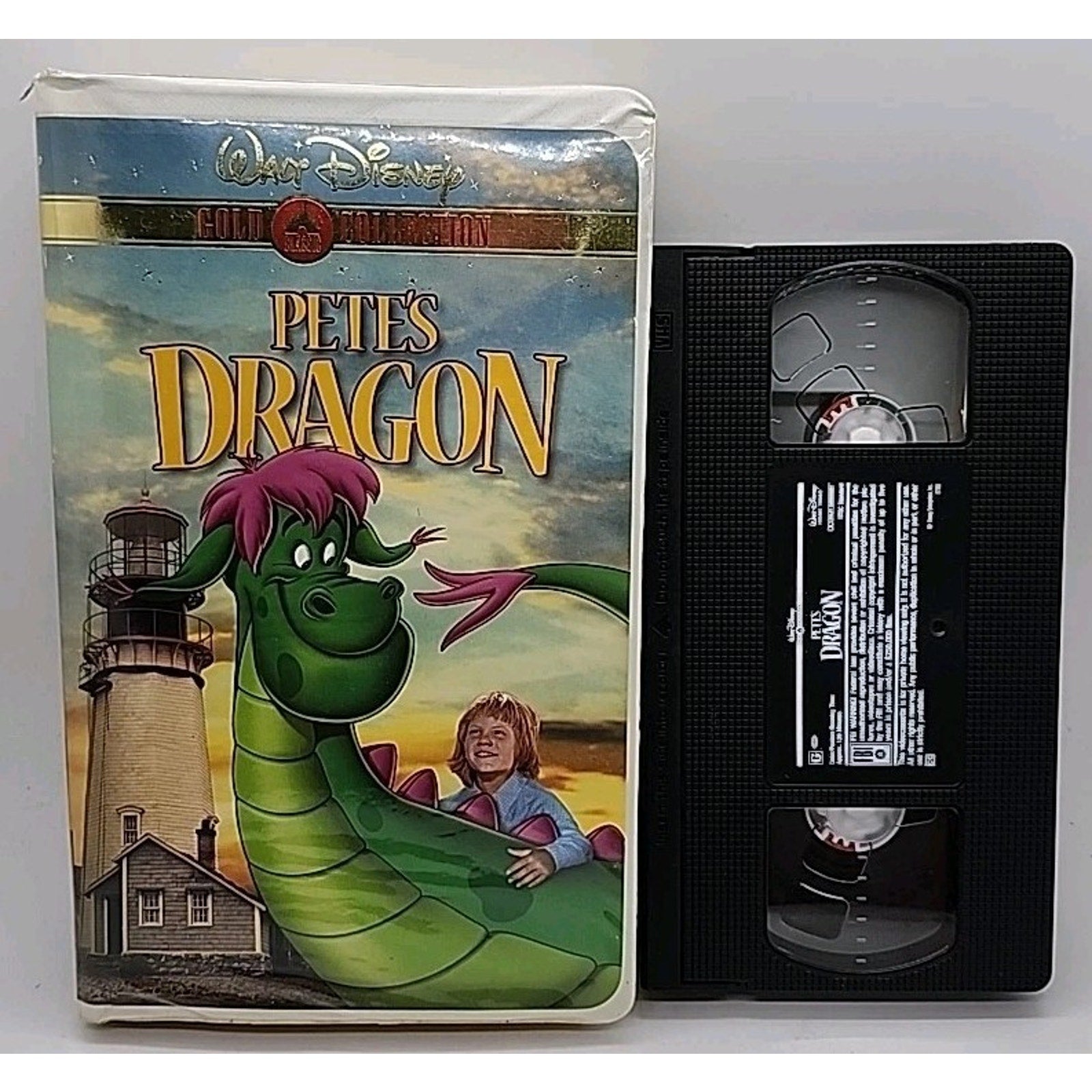 Pete's Dragon (VHS, 1977) Gold Collection