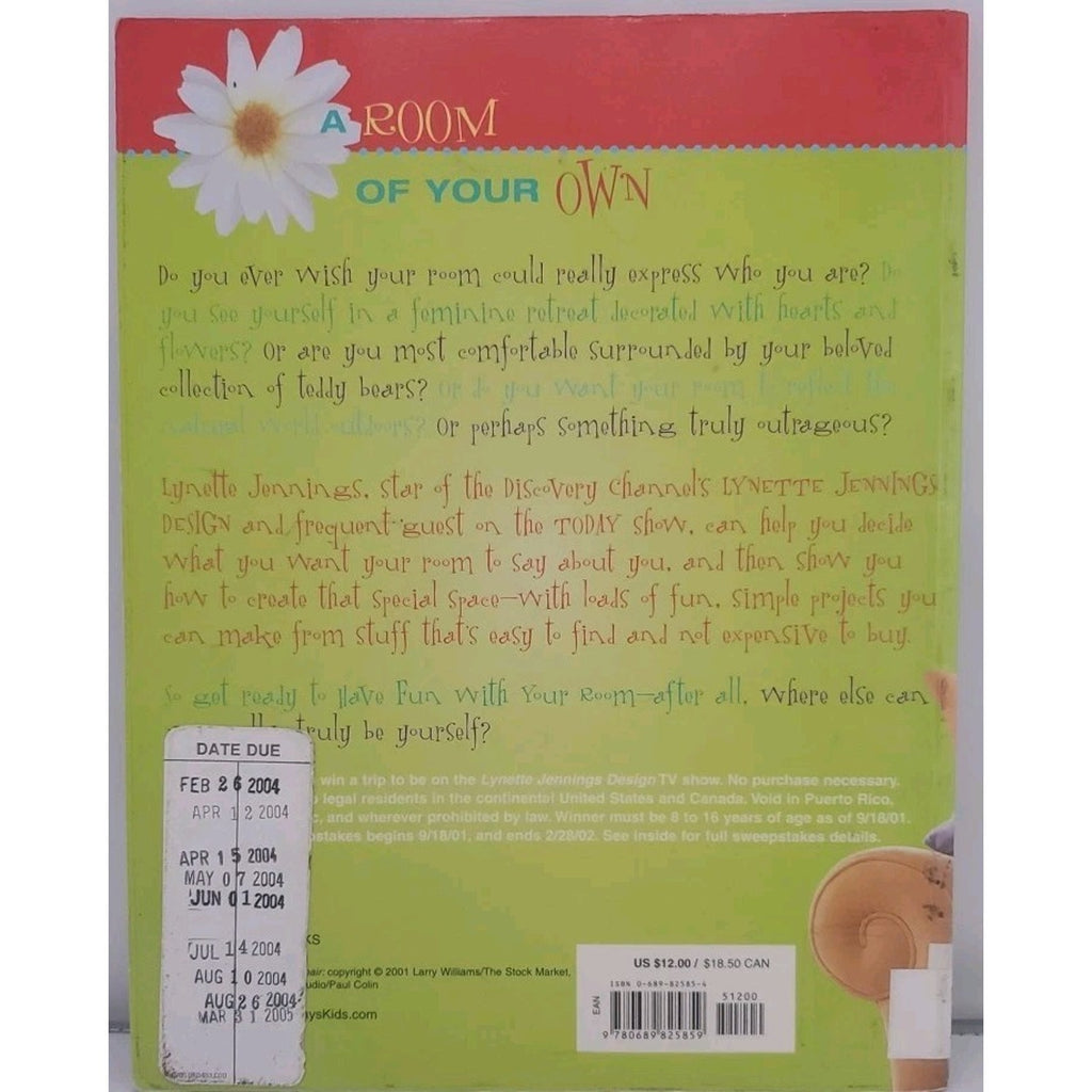 Have Fun with Your Room : 28 Cool Projects for Teens by Lynette Jennings (2001,