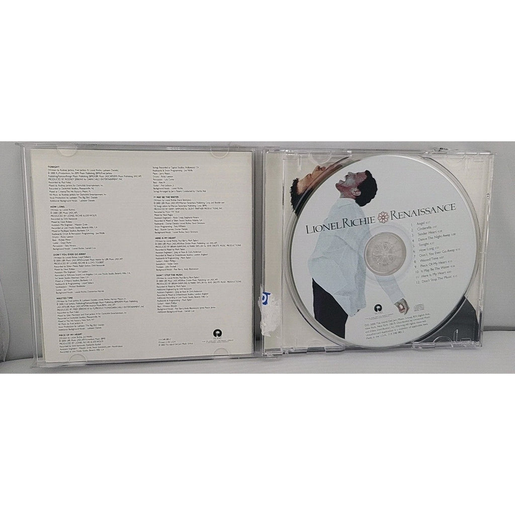 Renaissance by Richie, Lionel (CD, 2001)