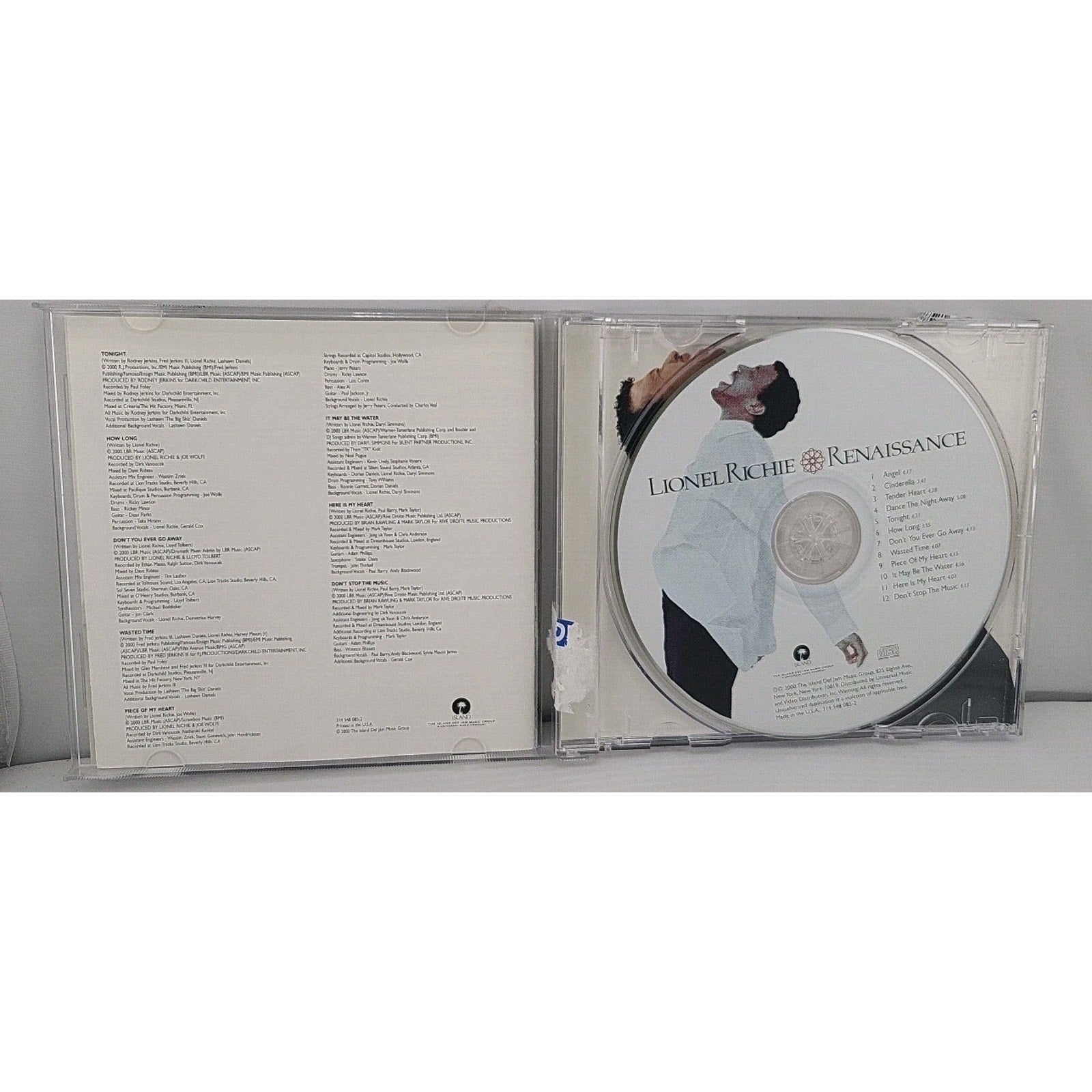 Renaissance by Richie, Lionel (CD, 2001)