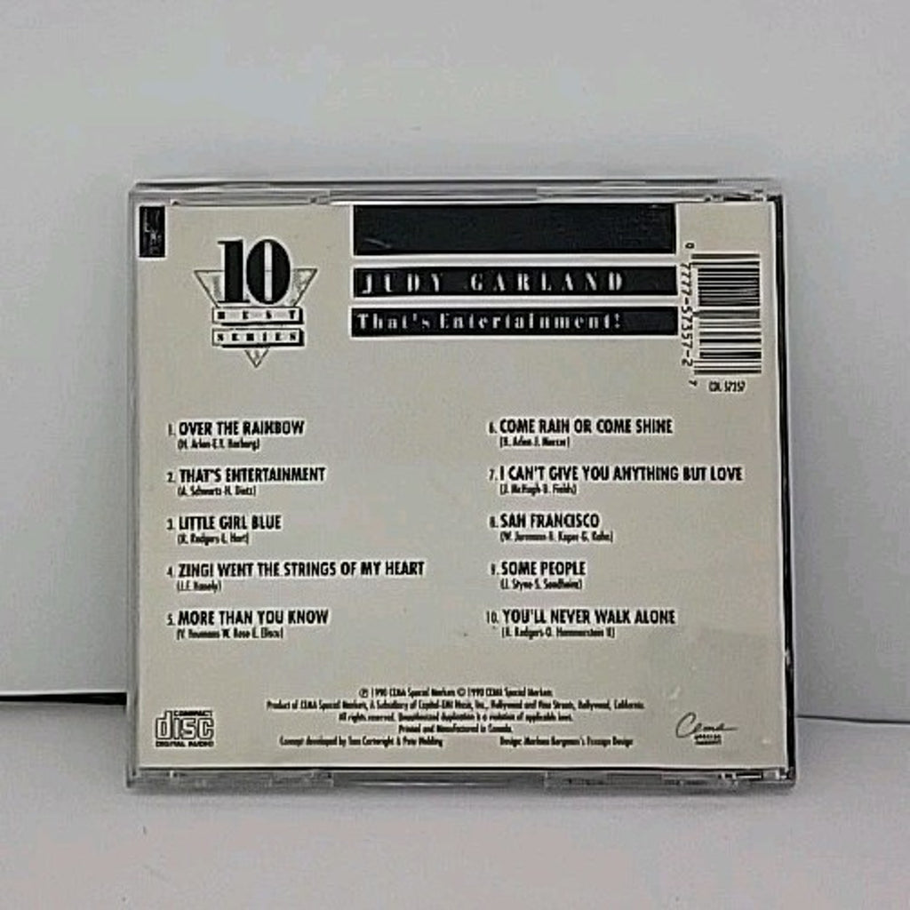 That's Entertainment! by Judy Garland (CD, 1995)