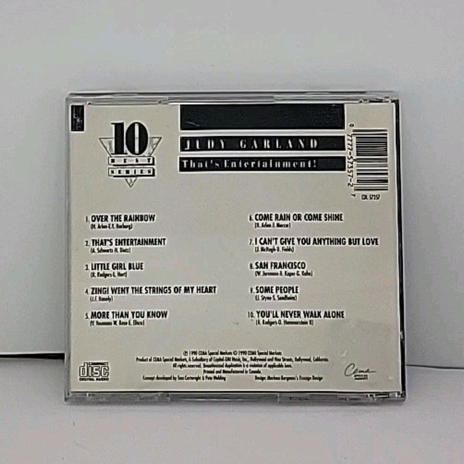 That's Entertainment! by Judy Garland (CD, 1995)