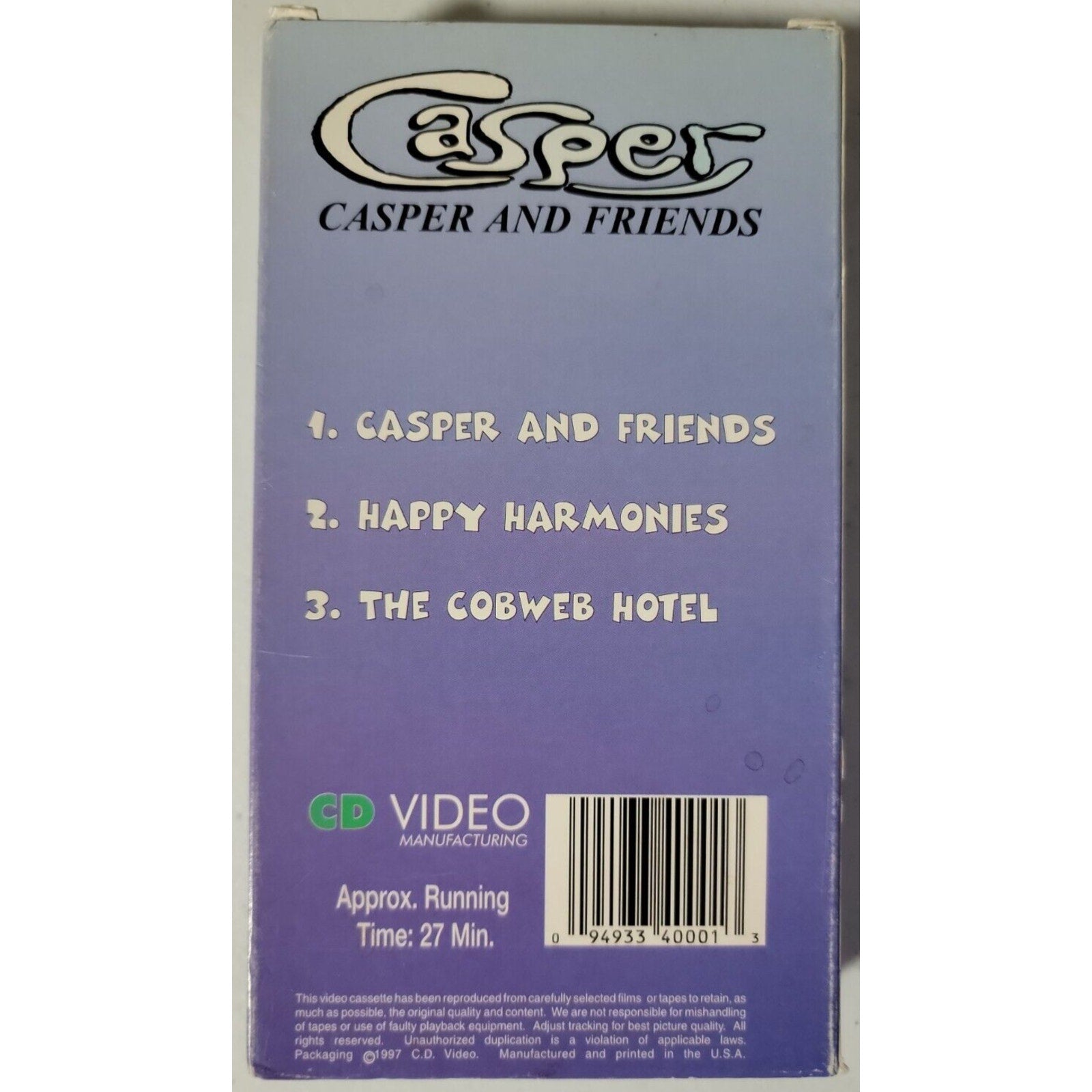 Casper And Friends (VHS)