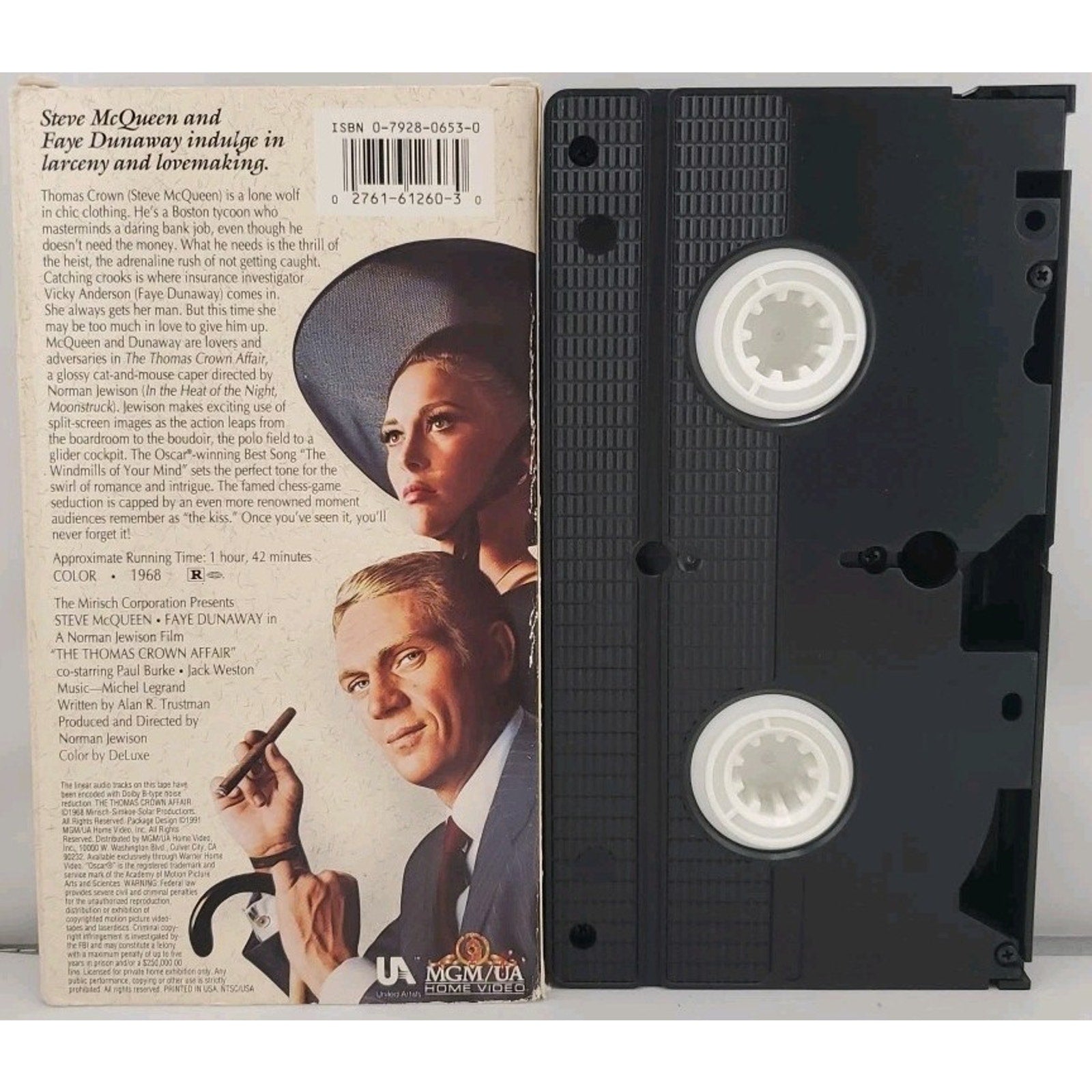 The Thomas Crown Affair (VHS, 1991)