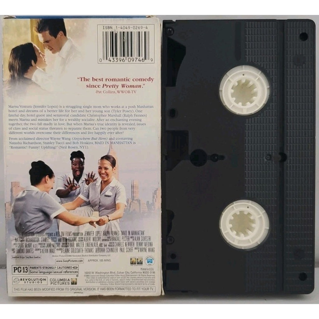 Maid in Manhattan (VHS, 2003)