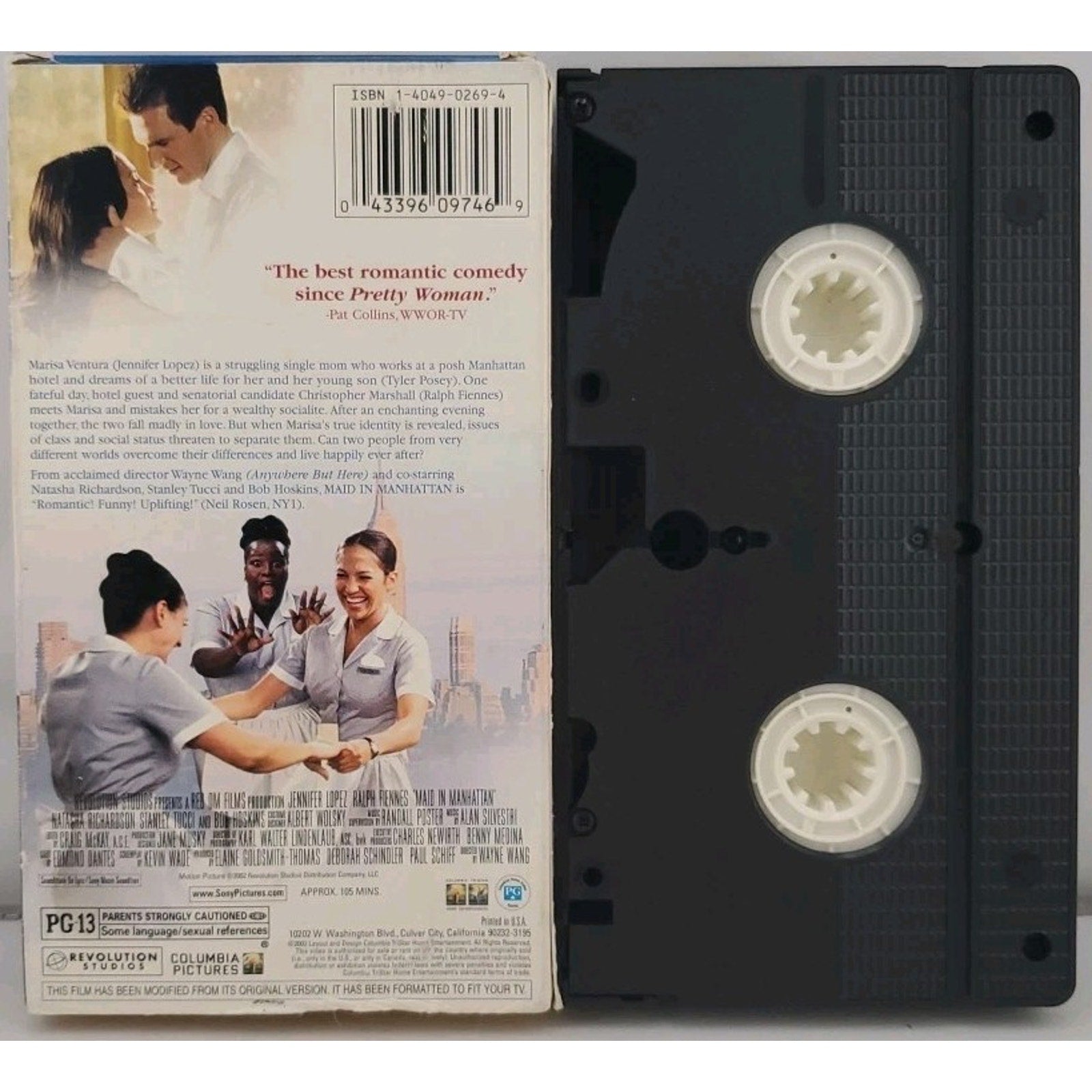 Maid in Manhattan (VHS, 2003)