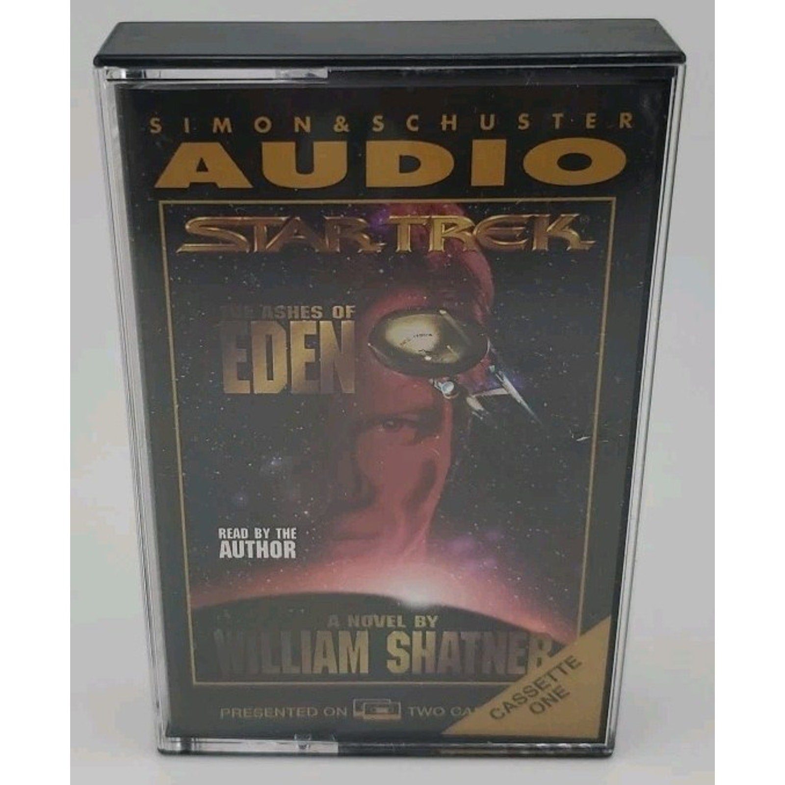 Star Trek The Ashes of Eden 1995 William Shatner 2 Cassette