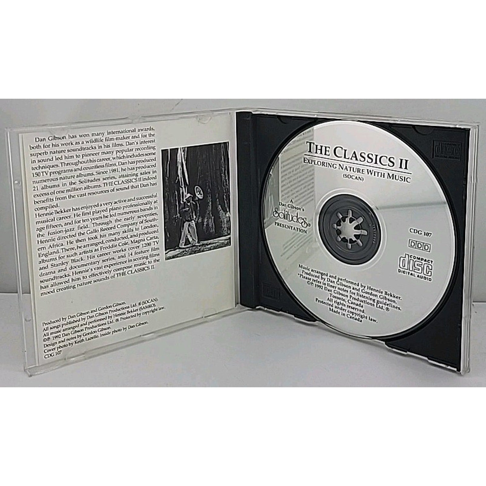 Dan Gibson's Solitudes The Classics II CD 1992 Nature Music Classical
