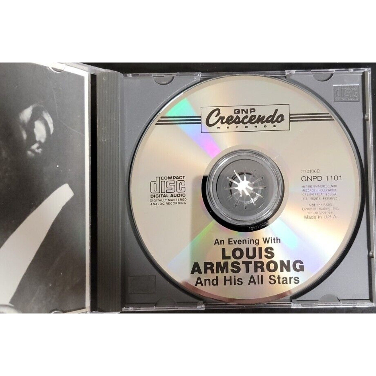 GNP Presents Louis Armstrong At Pasadena Civic Auditorium CD Crescendo