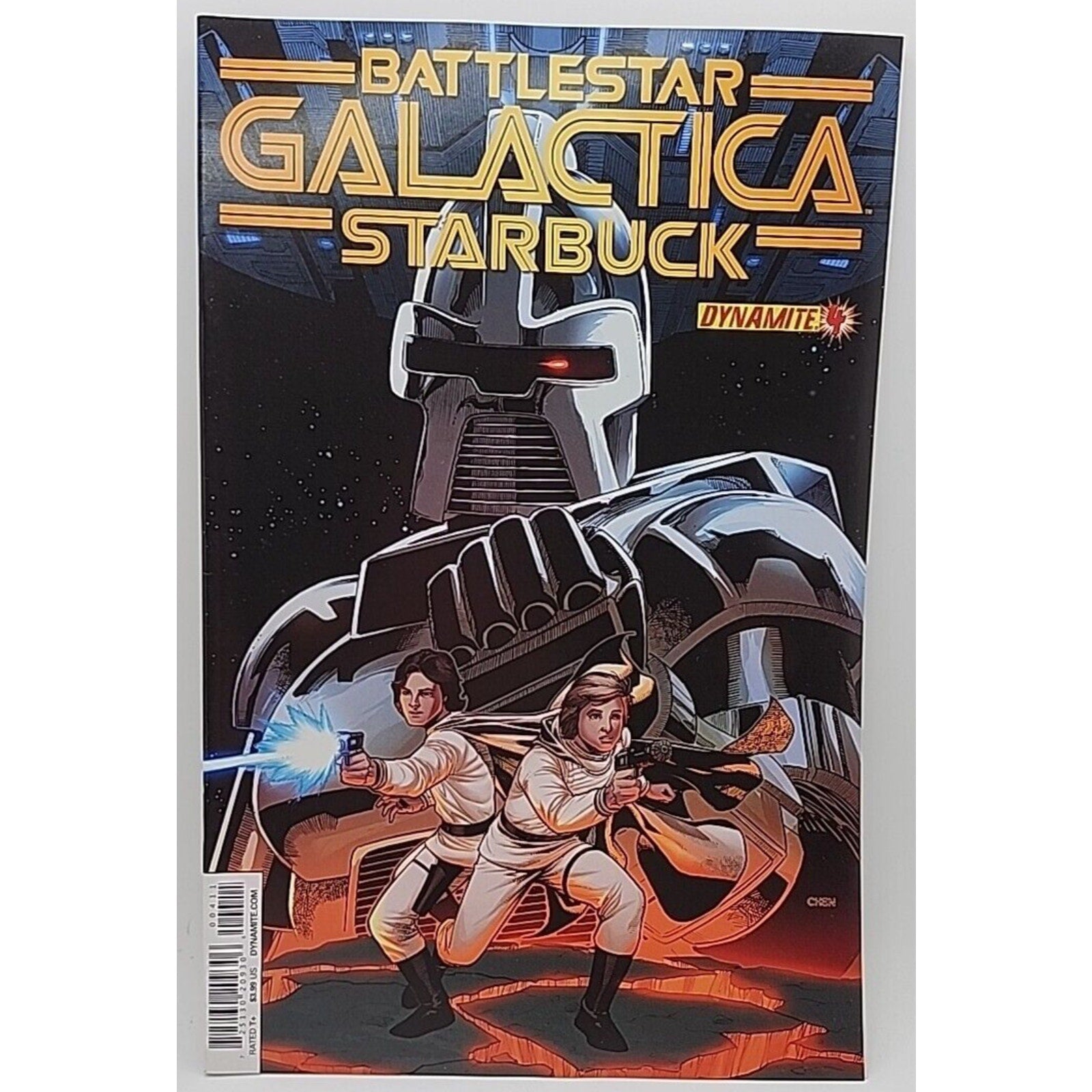 Battlestar Galactica Starbuck Comic Book #4 Dynamite 2014