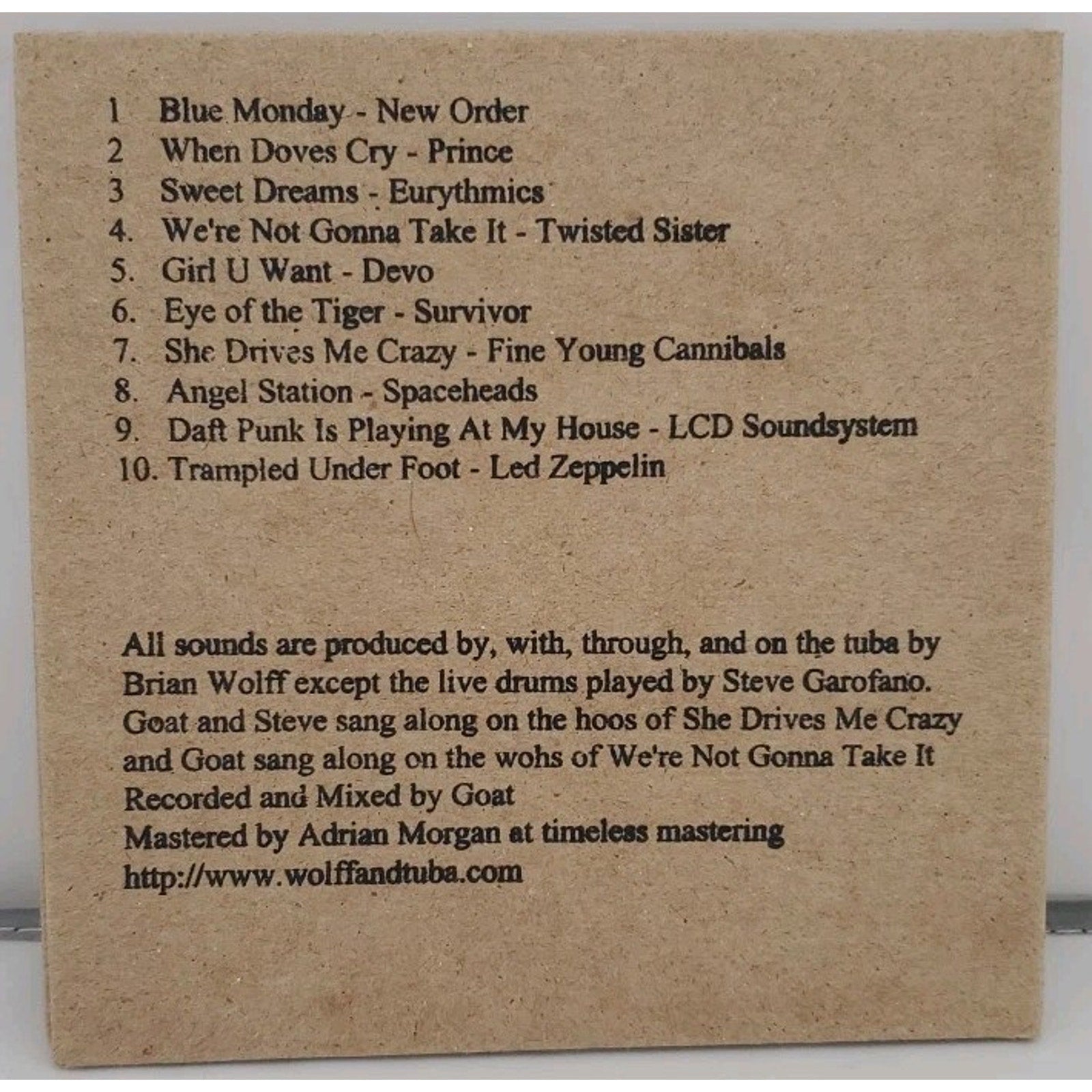 Wolff Your Best Wont Do (CD)