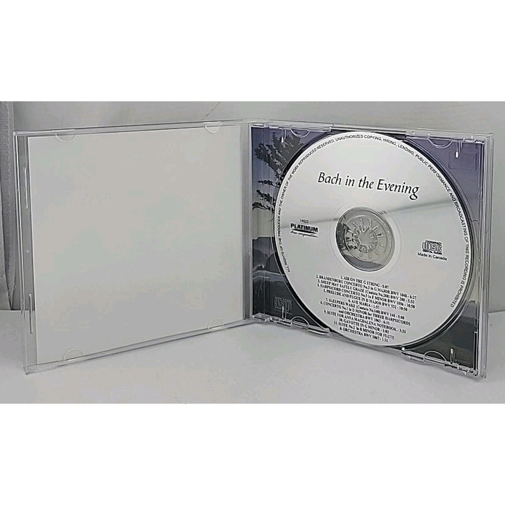 Bach in the Evening by Various (CD, 2001)