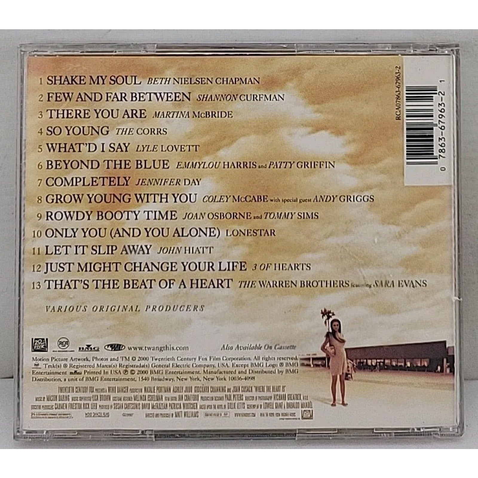 Soundtrack by Where the Heart Is / O.S.T. (CD, 2000)