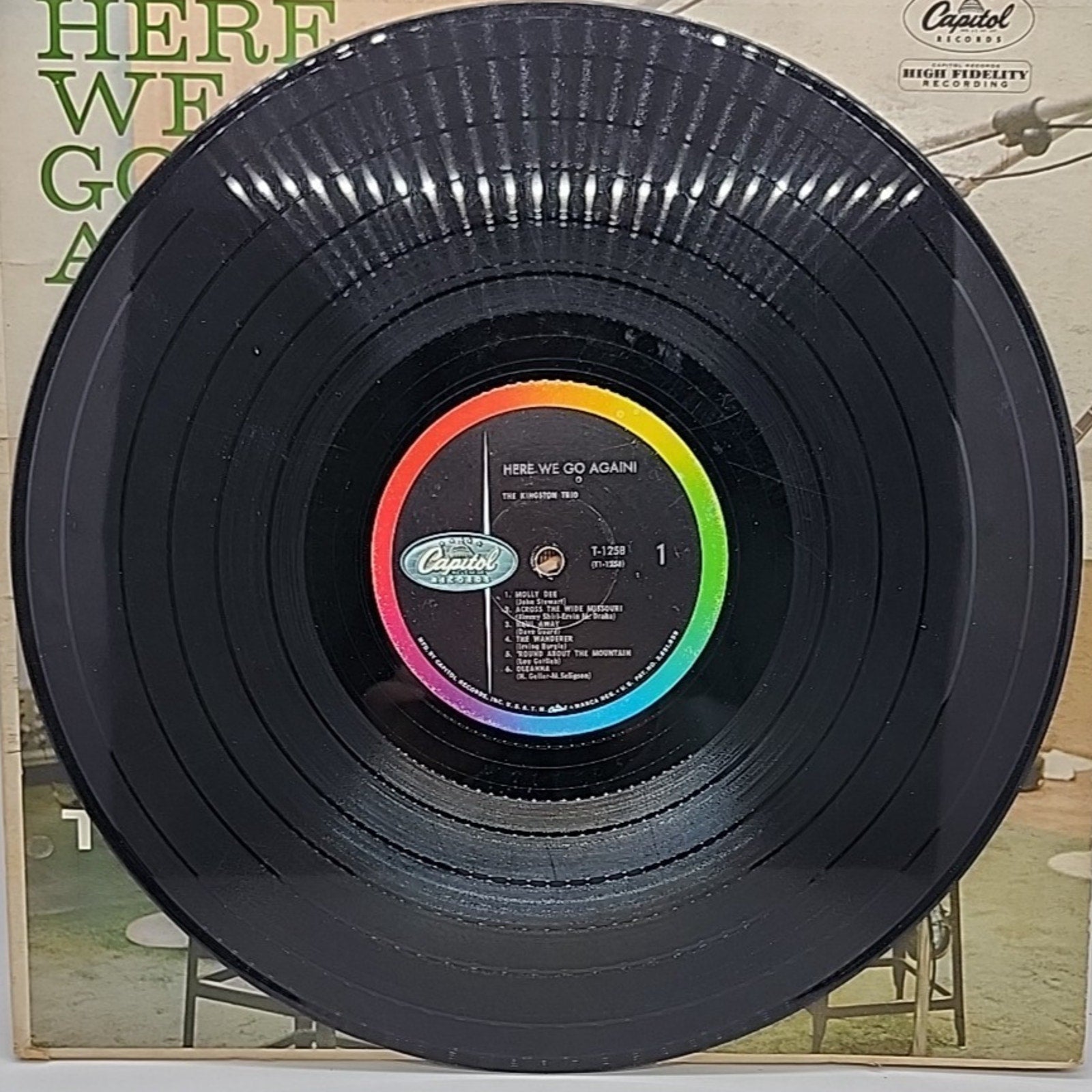 The Kingston Trio - Here We Go Again (Record)
