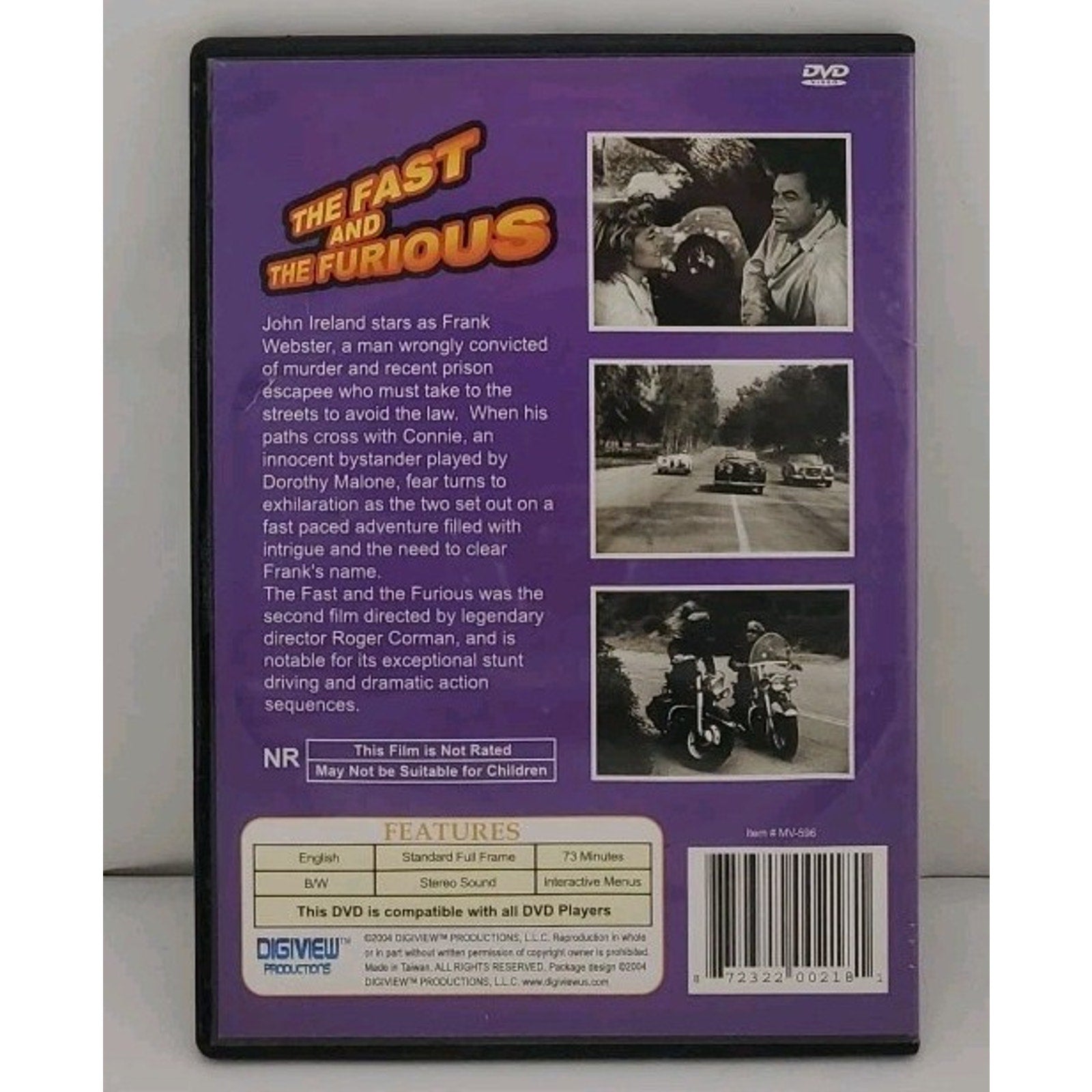 The Fast and the Furious (DVD, 2006)