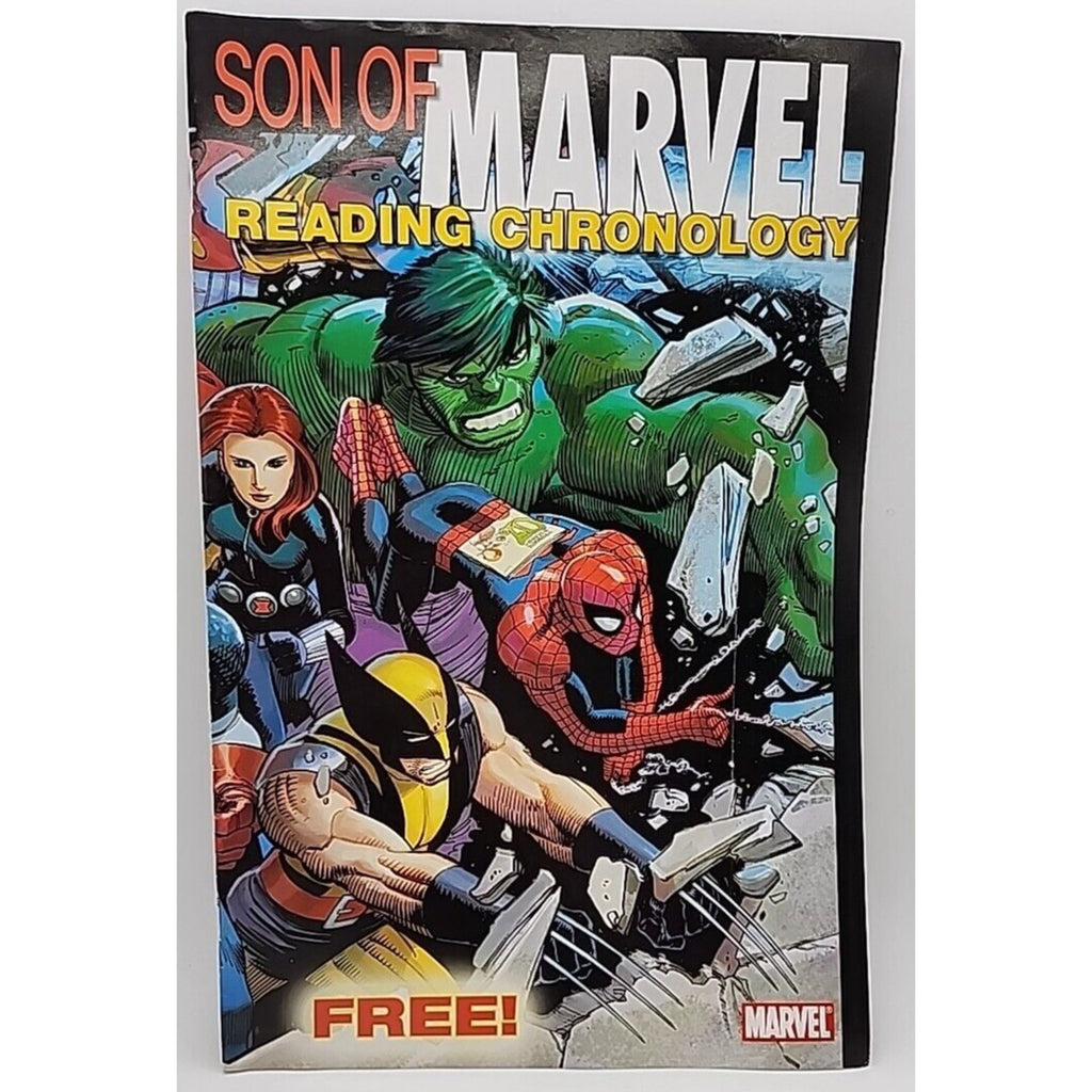 Son Of Marvel Reading Chronology (2009) Marvel Comics