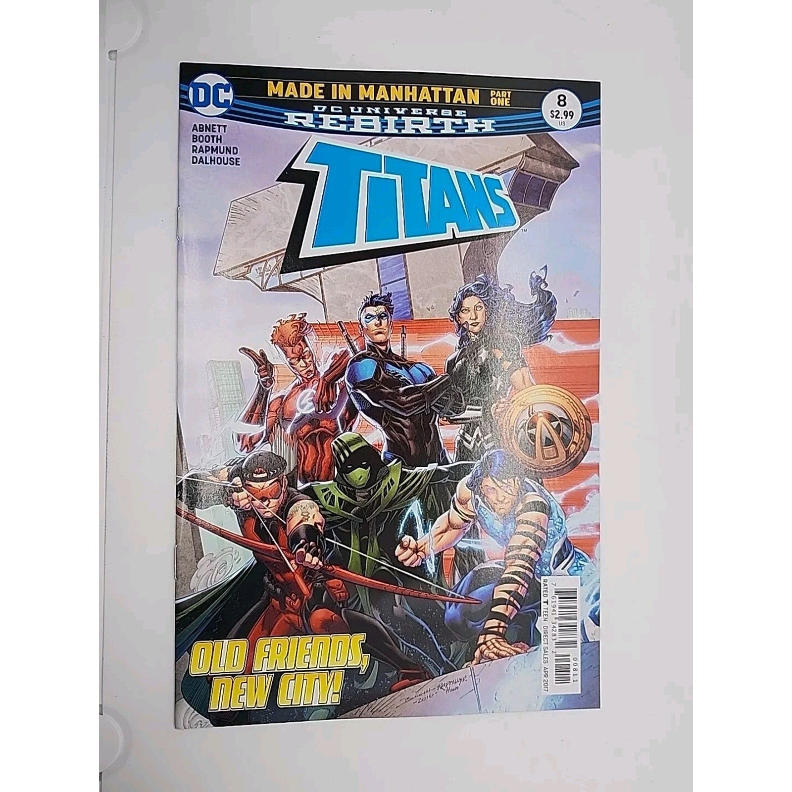 Titans: Rebirth #8 - DC Comics - 2017