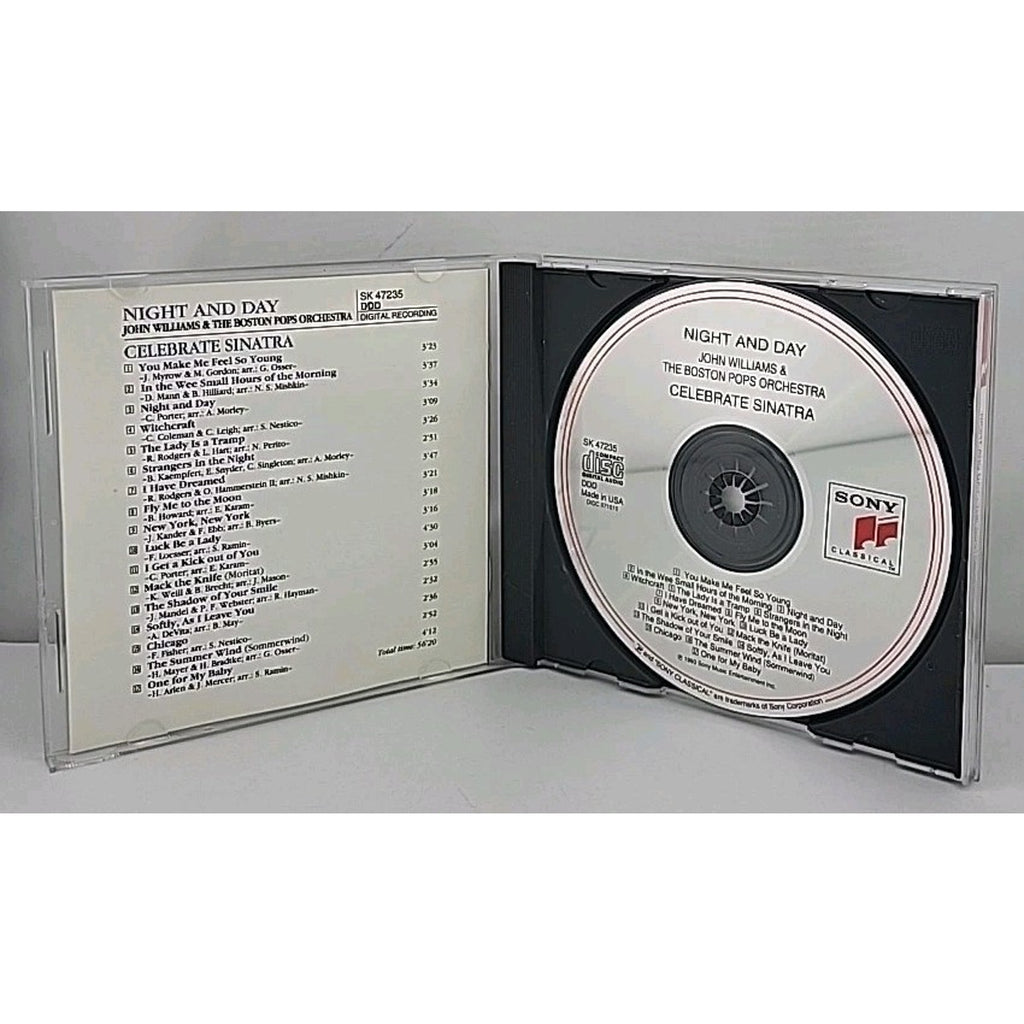 Night & Day / Celebrate Sinatra by John Williams (CD, 1993)