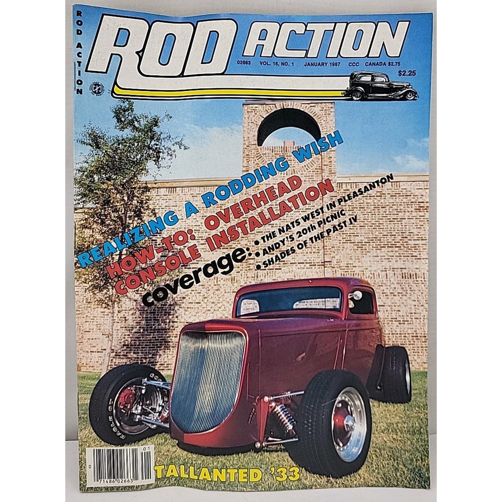 Rod Action Magazine January 1987 Vol. 16 No. 1