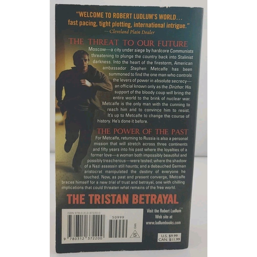 Tristan Betrayal : A Novel by Robert Ludlum (2009, Uk- a Format Paperback)