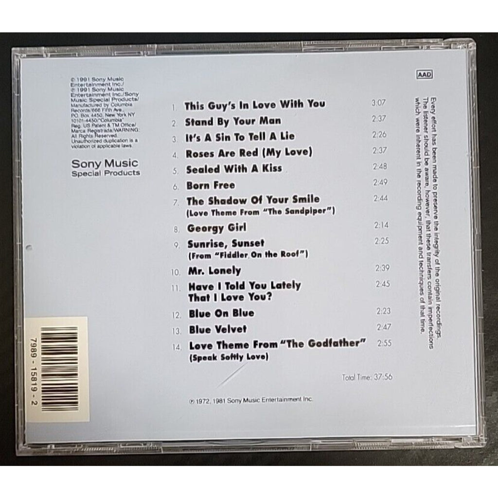 Bobby Vinton's Greatest Hits (CD, 1991)