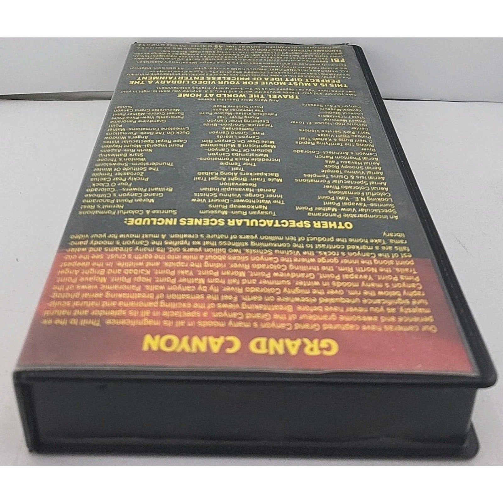 Telly Savalas Narrates Grand Canyon A Journey Into Discovery VHS
