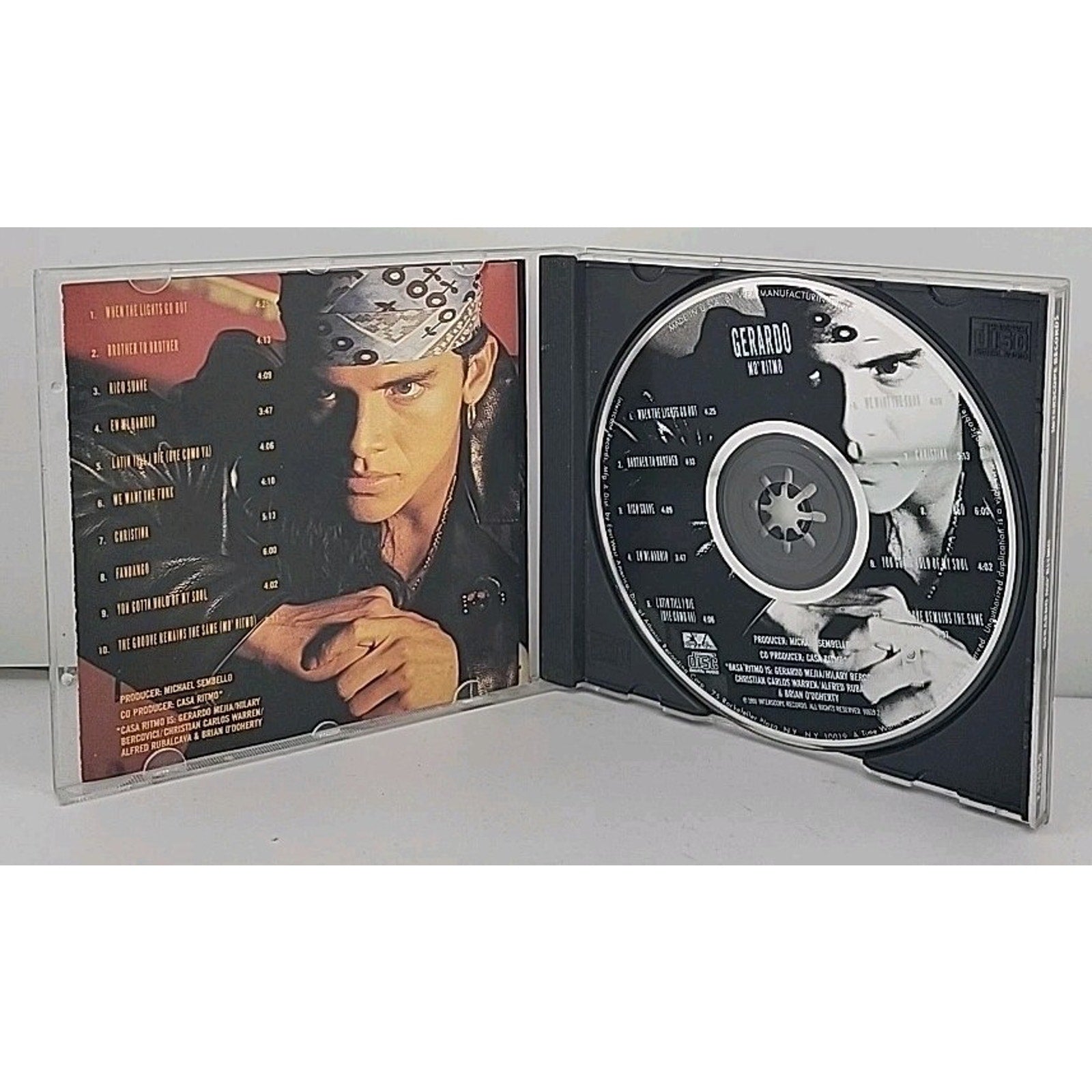Gerardo Mo Ritmo CD 1991 Interscope 91619-2 Rico Suave Latin Hip Hop