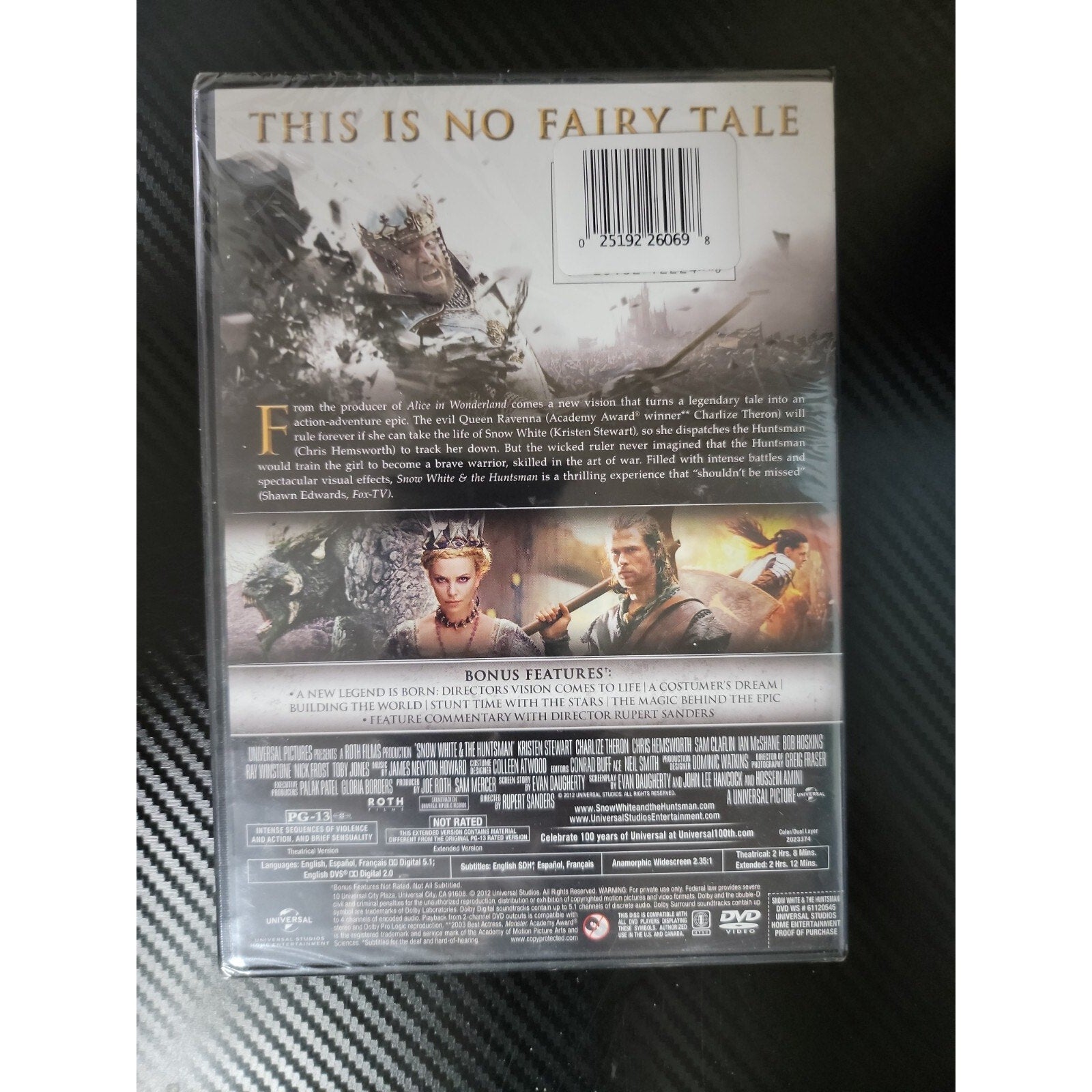 Snow White & The Huntsmen (DVD) *Brand New*