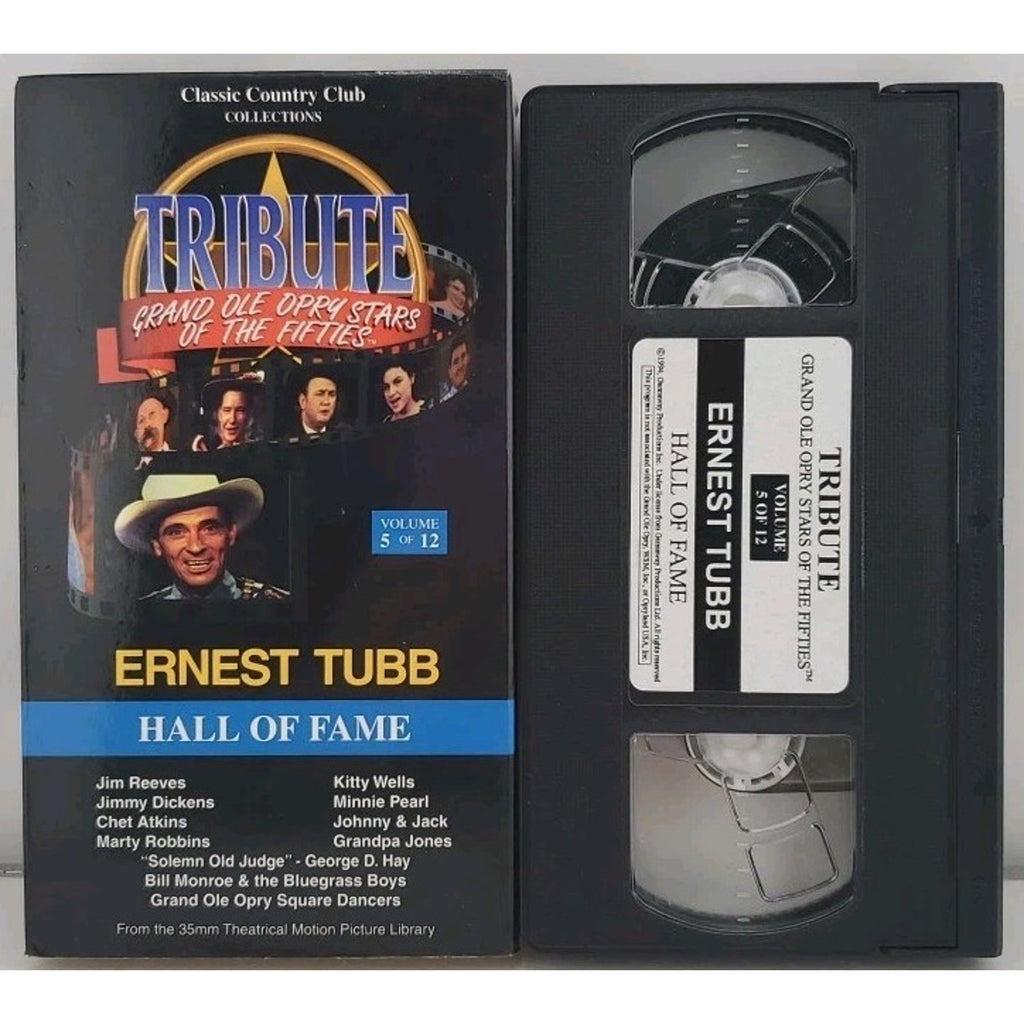 Ernest Tubb Tribute Grand Ole Opry Vol 5 (VHS)