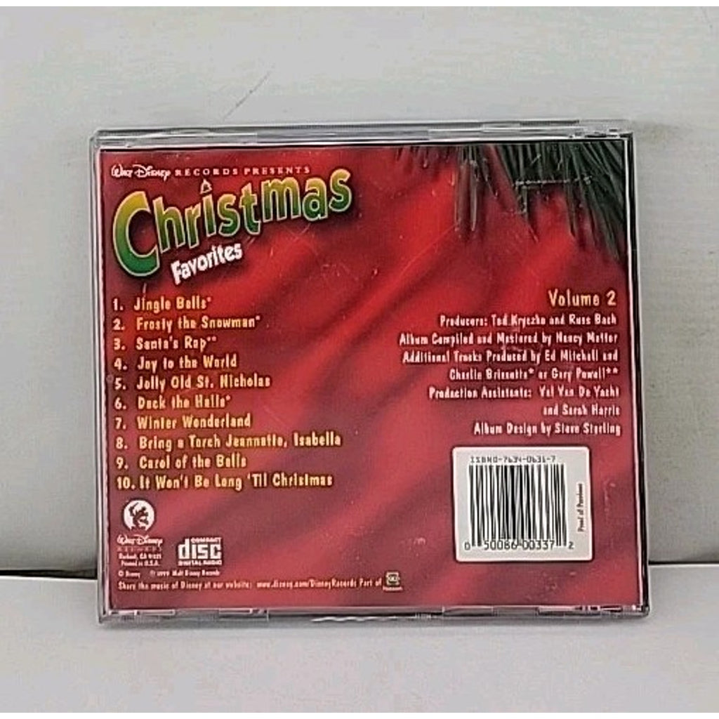 Christmas Favorites, Vol. 2 by Disney (CD, Sep-2001, Walt Disney)