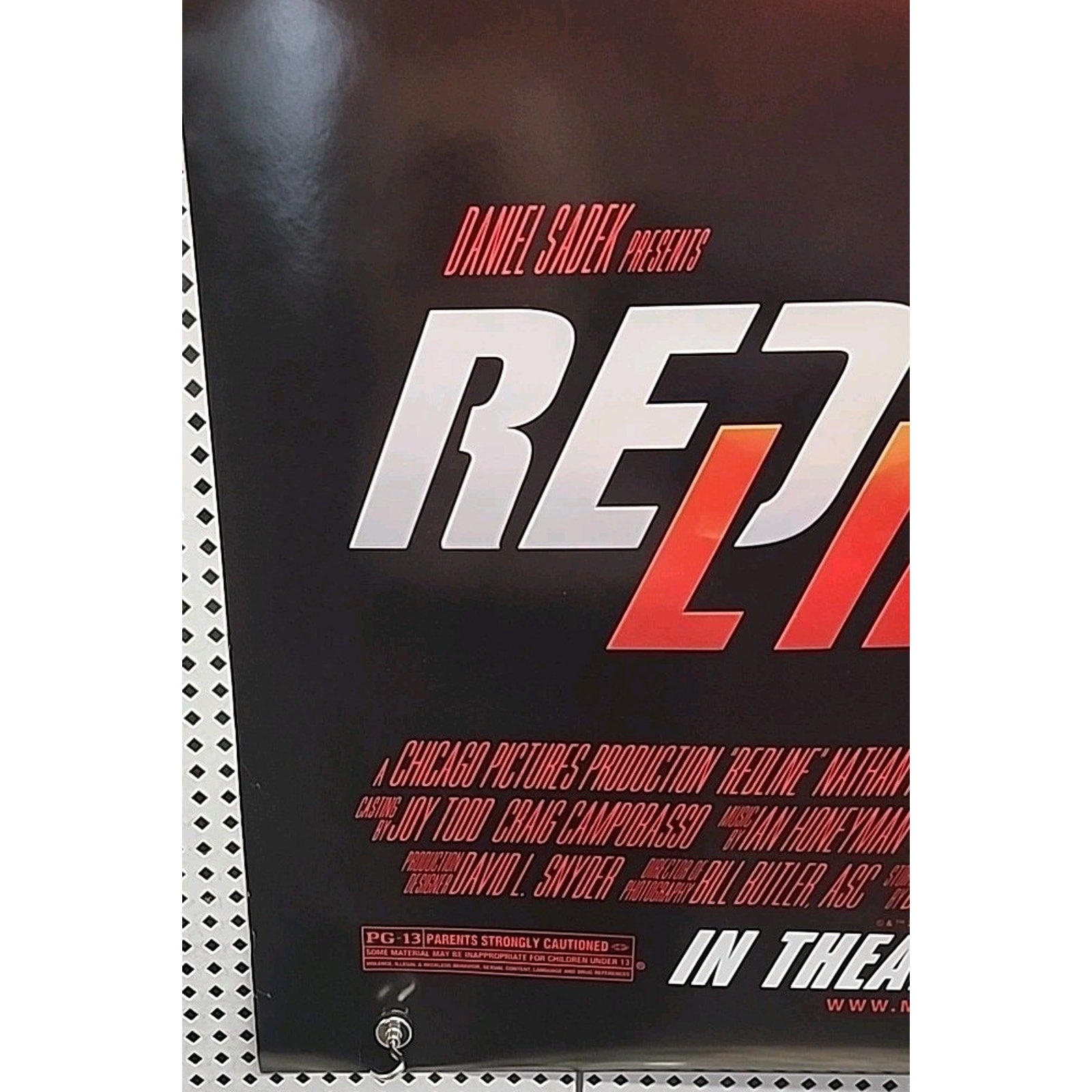 Red Line Movie Poster 27x40 Double Sided Original