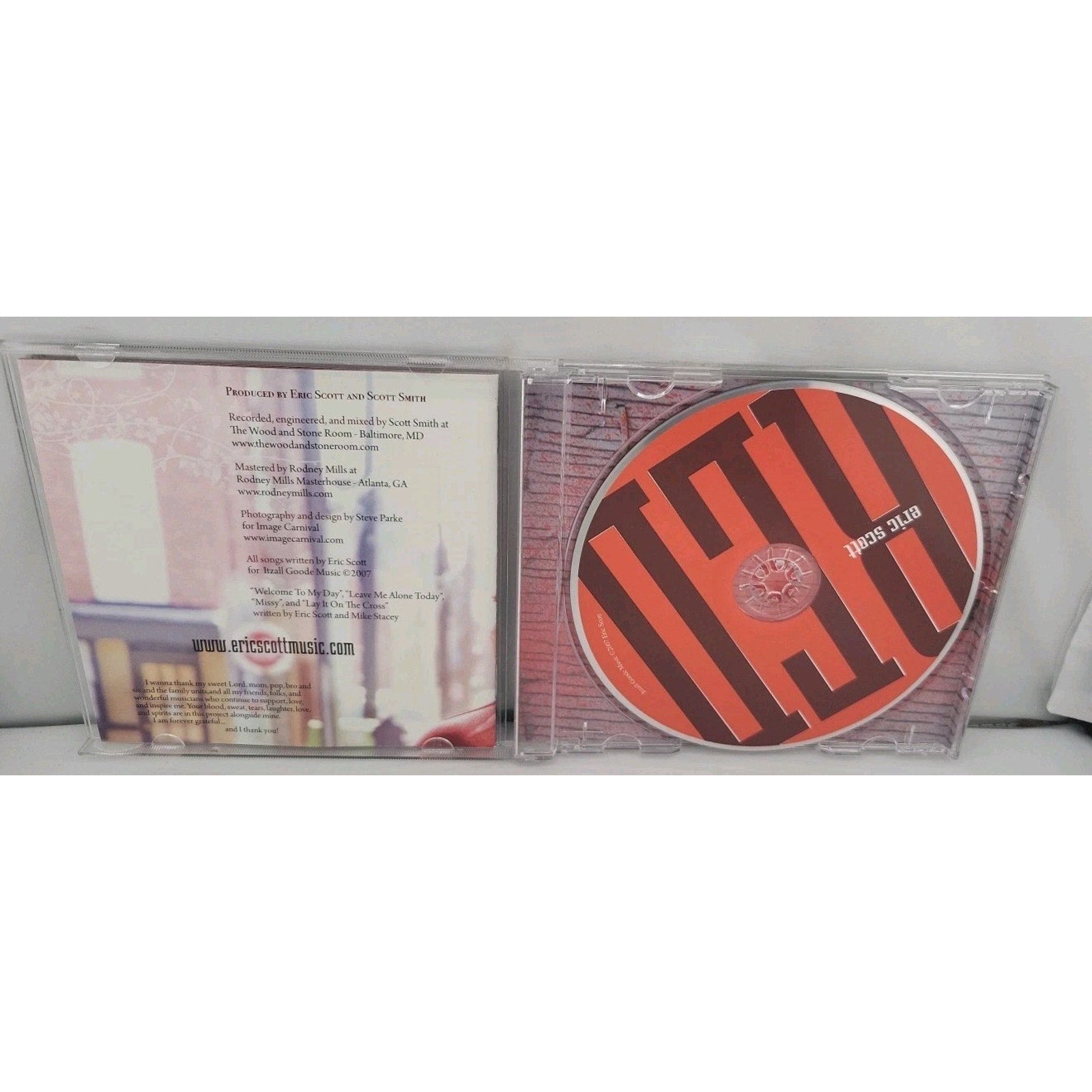 RED by Eric Scott (CD, 2007)