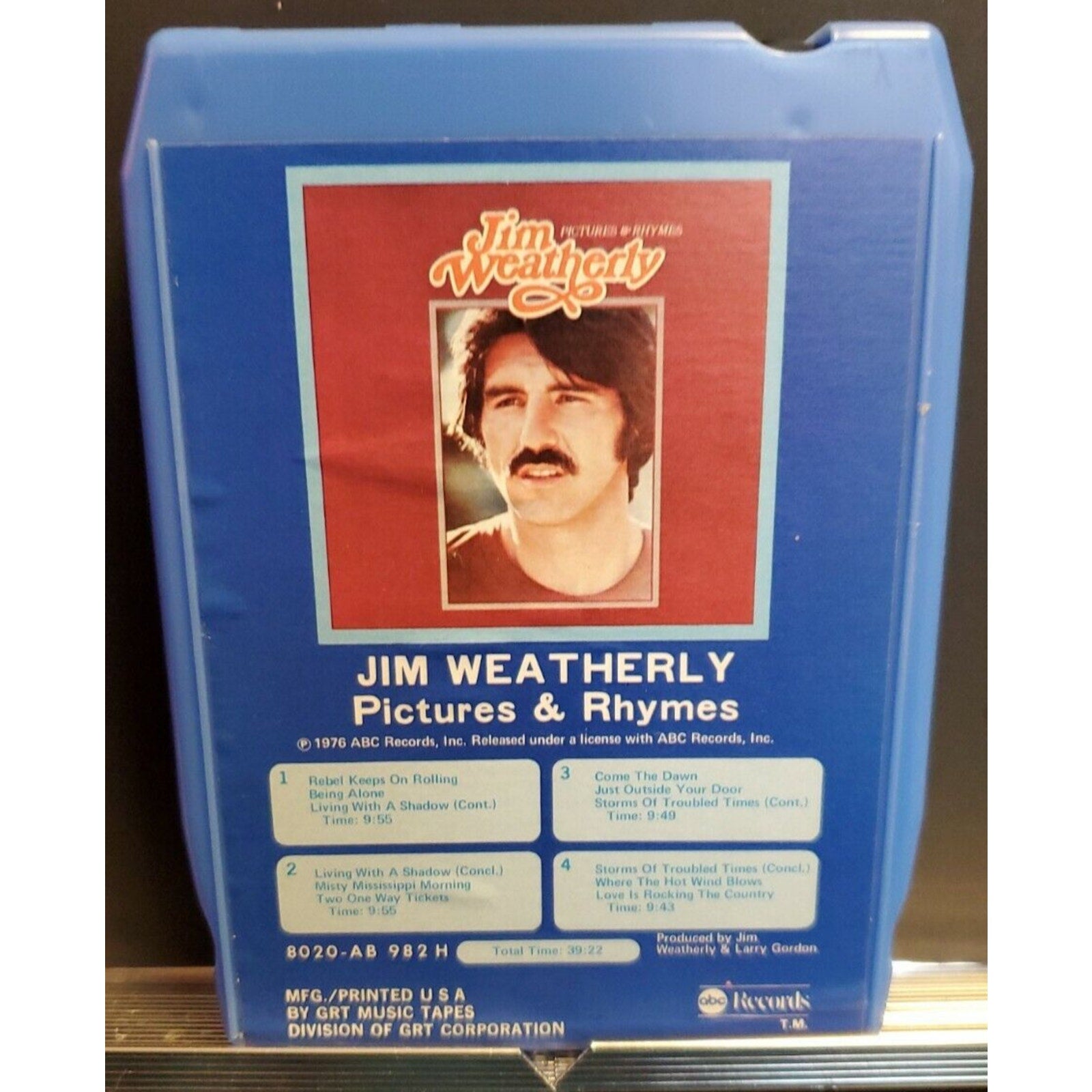 8 TRACK JIM WEATHERLY - Pictures & Rhymes