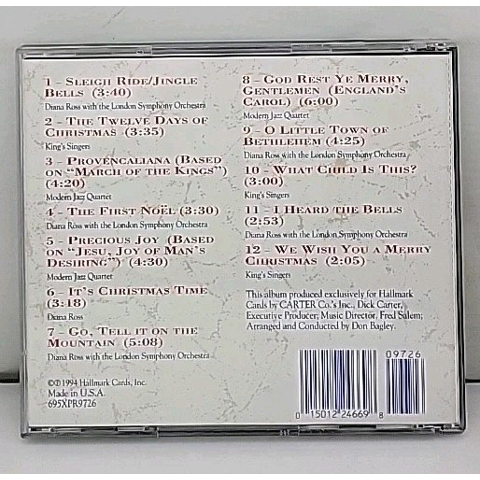 Making Spirits Bright by Diana Ross (CD, 1994)